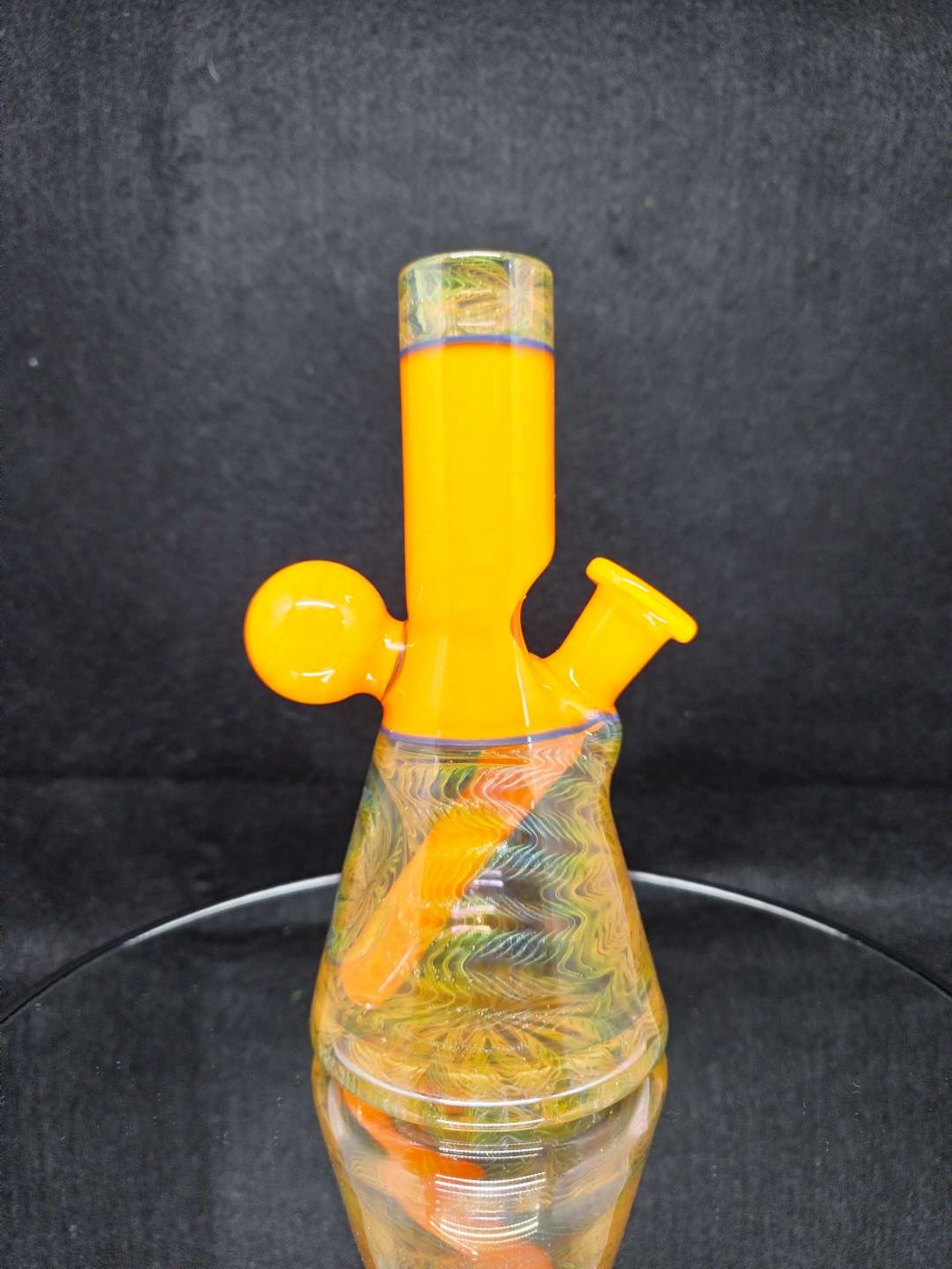 Preview pic of Gonzoe Glass Fume Fixie - Orange