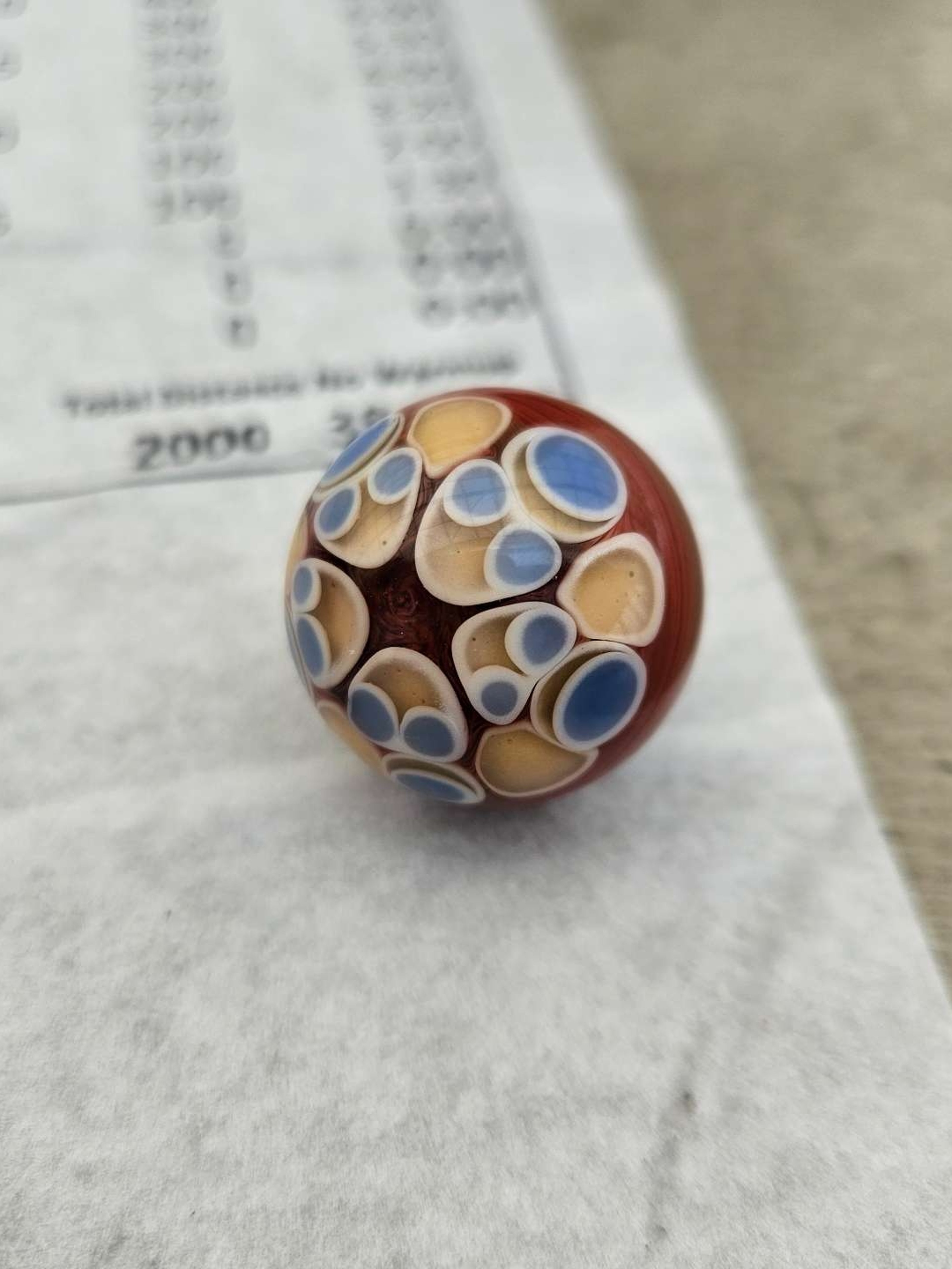 Preview pic of Dot stacked marble