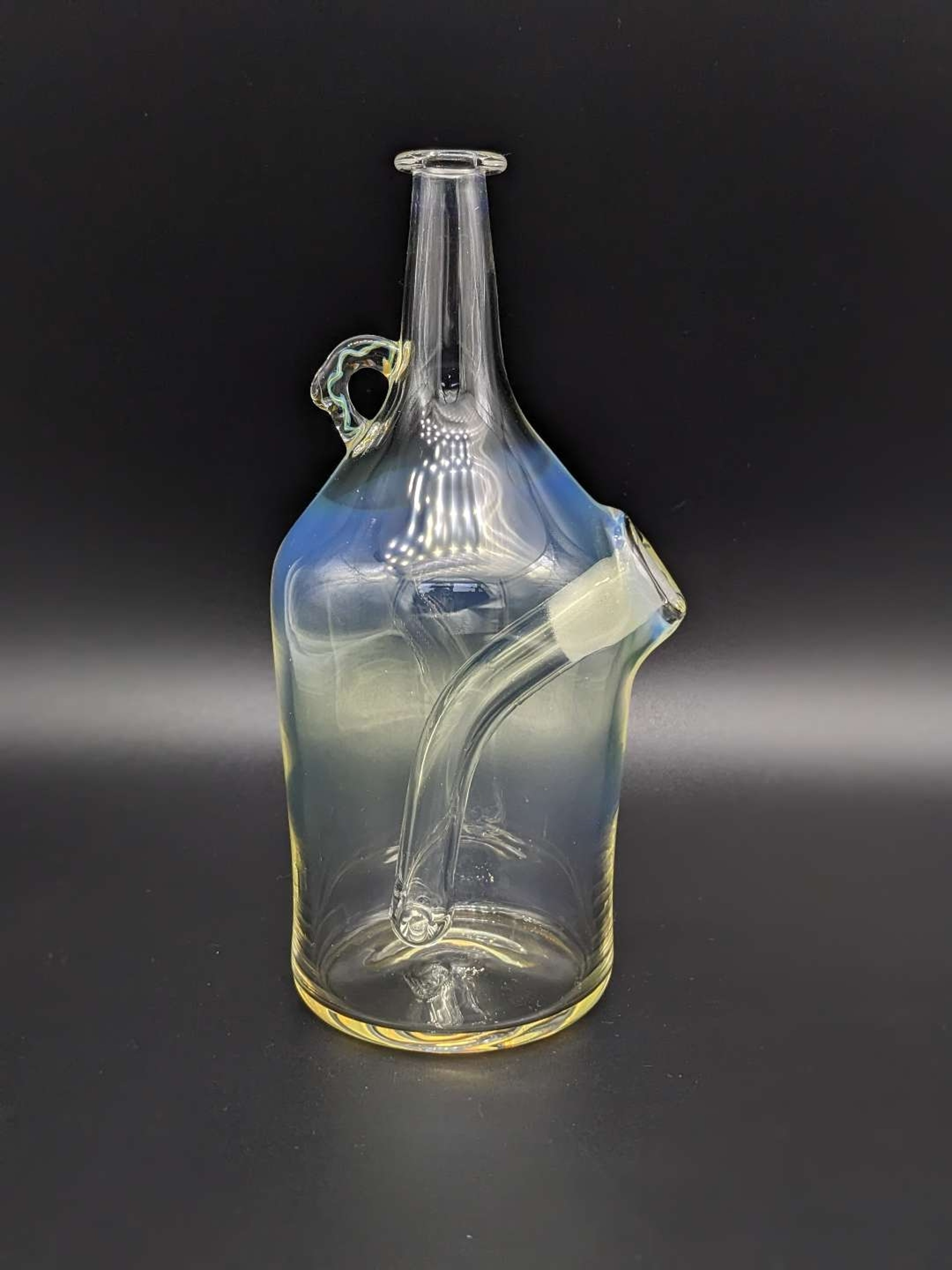 Preview pic of Birdhouse Glass silver fume growler