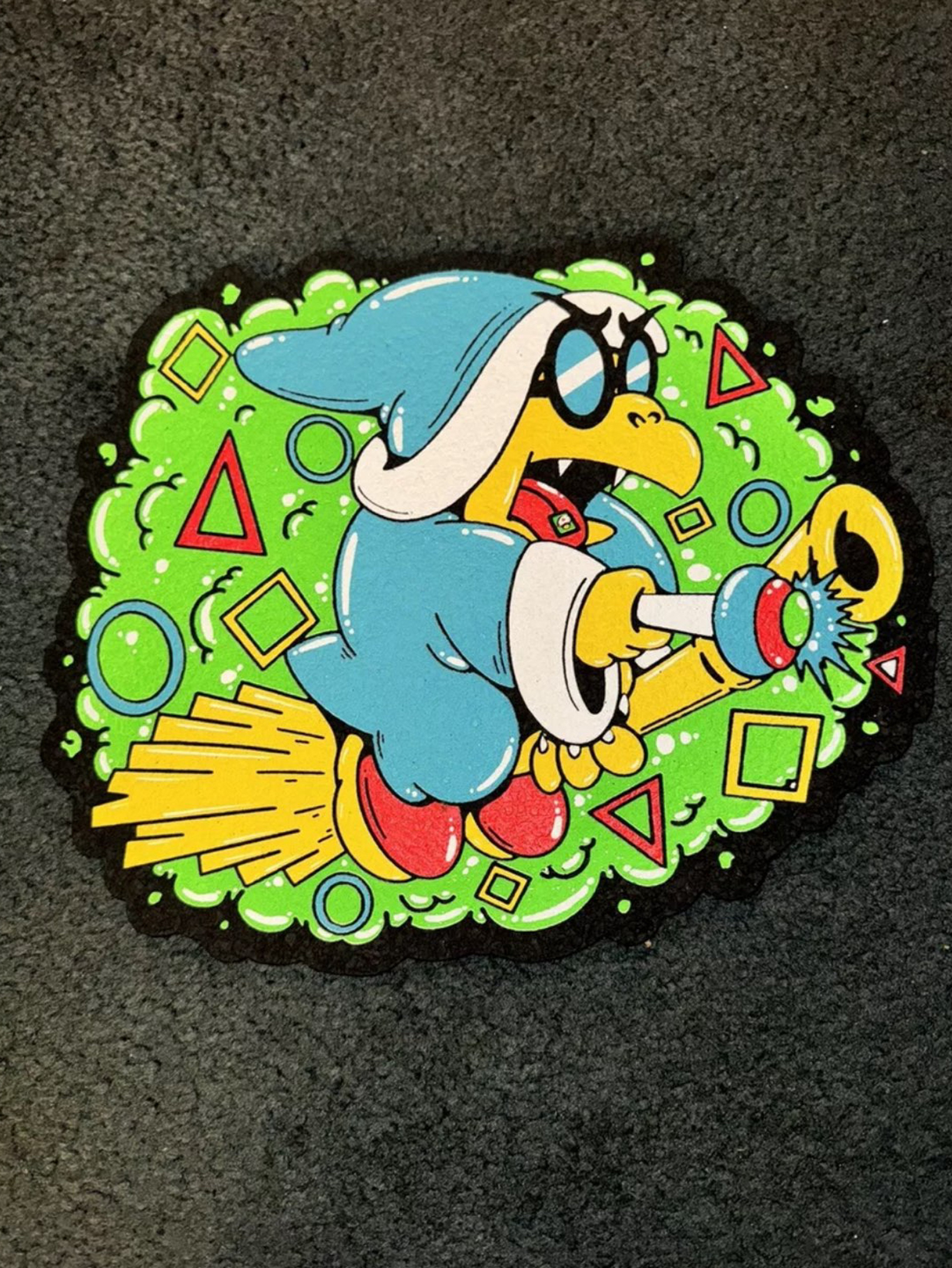 Preview pic of Blue magic time by dark mountain cult! Full uv glow