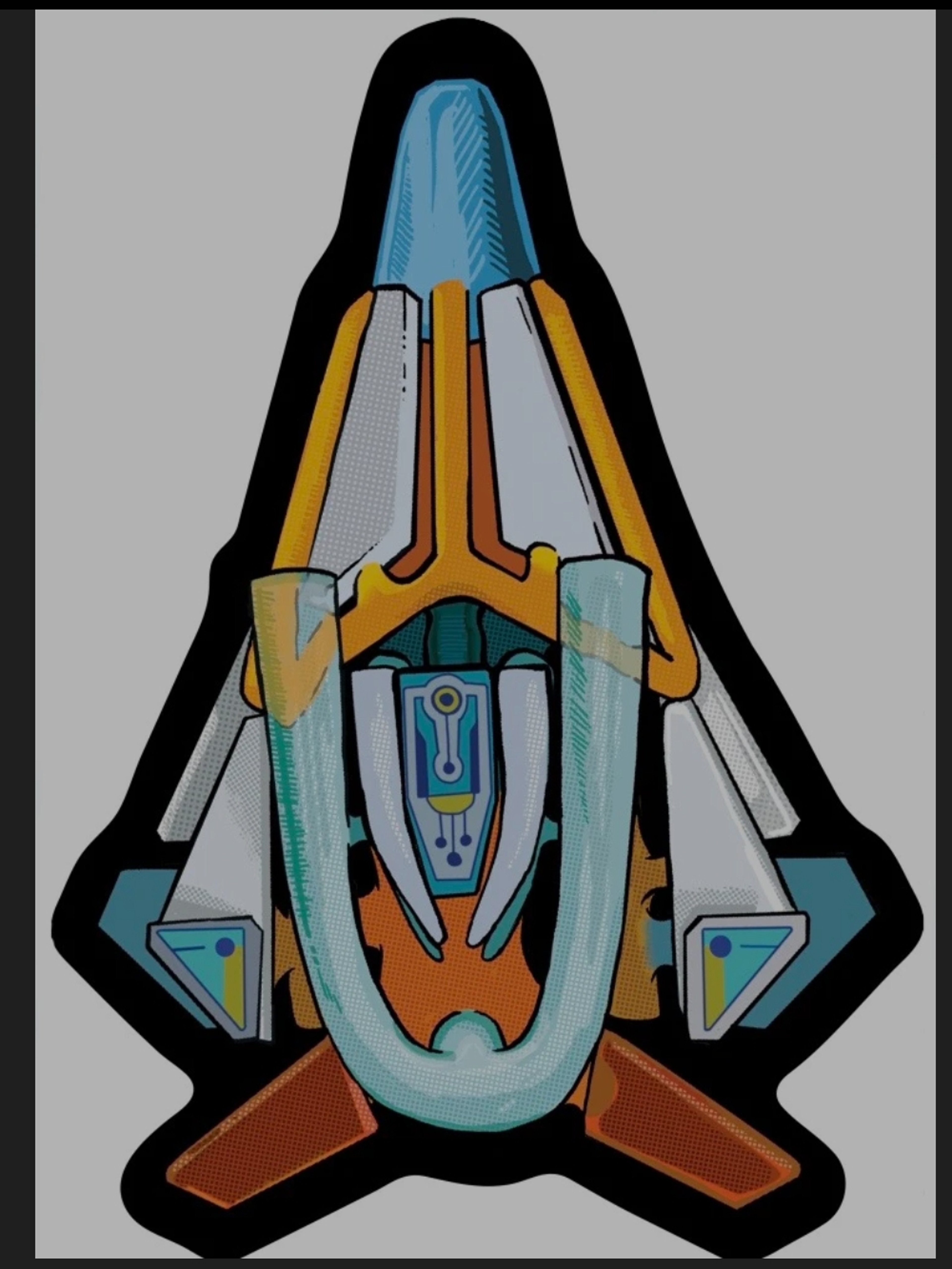 Preview pic of Avatar glass Starship Rug
