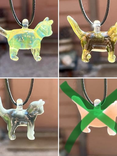 Preview pic of Glass Cat Pendants!