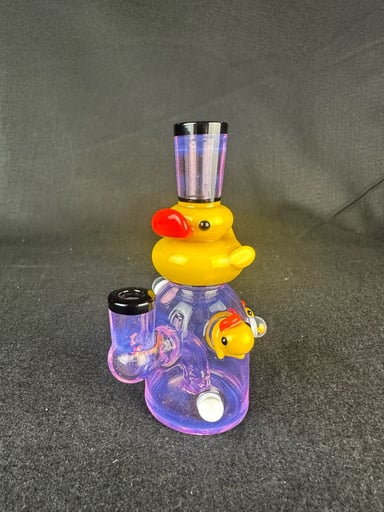 Preview pic of NEW RYNO Glass Ducky Rig with Duckie Accents and Magnifier Mini-Marbles