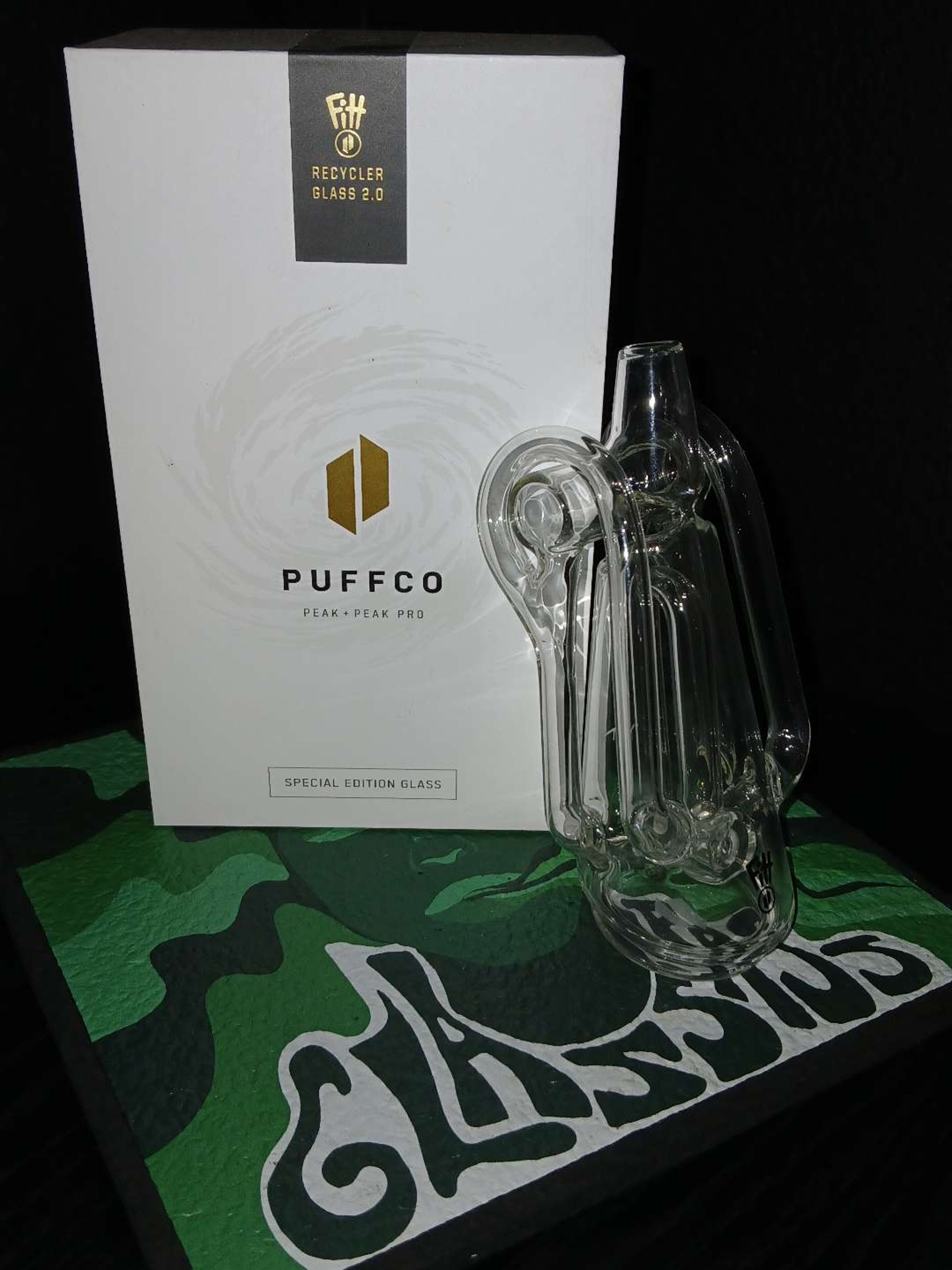 Preview pic of Puffco Ryan Fitt Recycler Glass 2.0