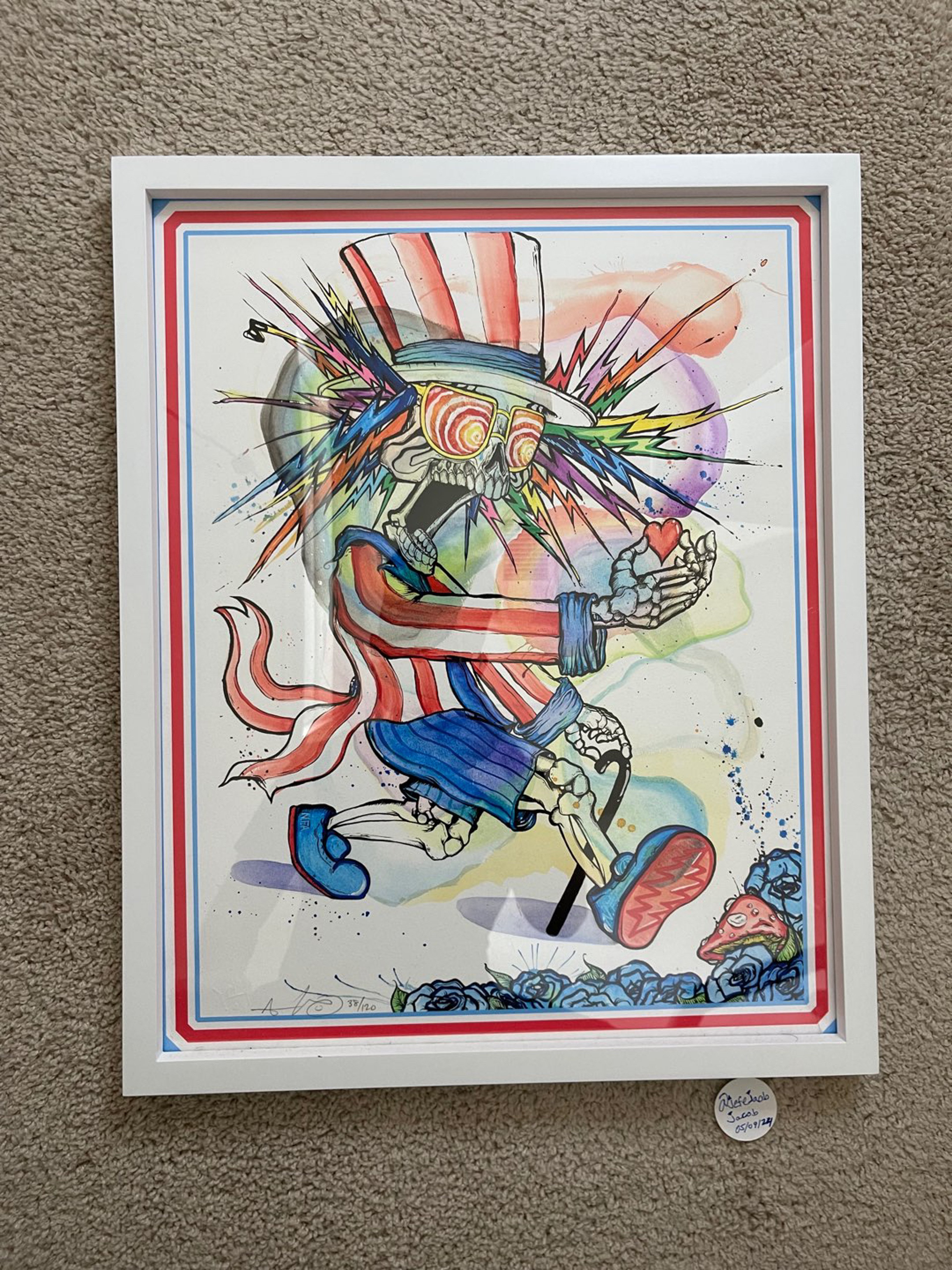 Preview pic of Aaron brooks love is real print