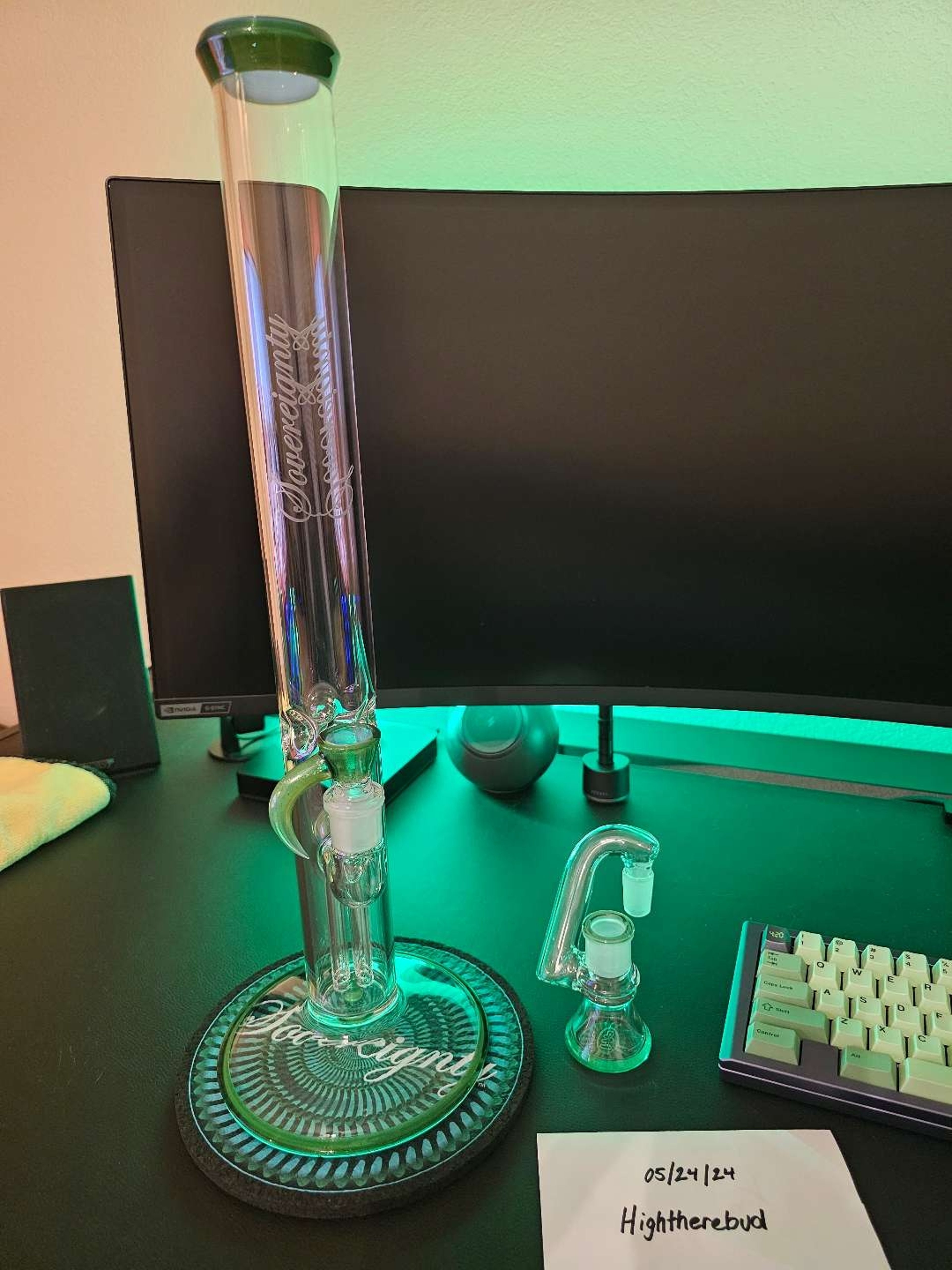 Preview pic of Sovereignty FA 50x5 Fixed 4-Arm - Green Stardust x Ghost