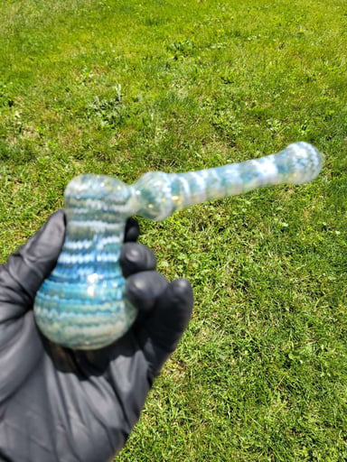 Preview pic of J ART GLASS PUSH BUBBLER