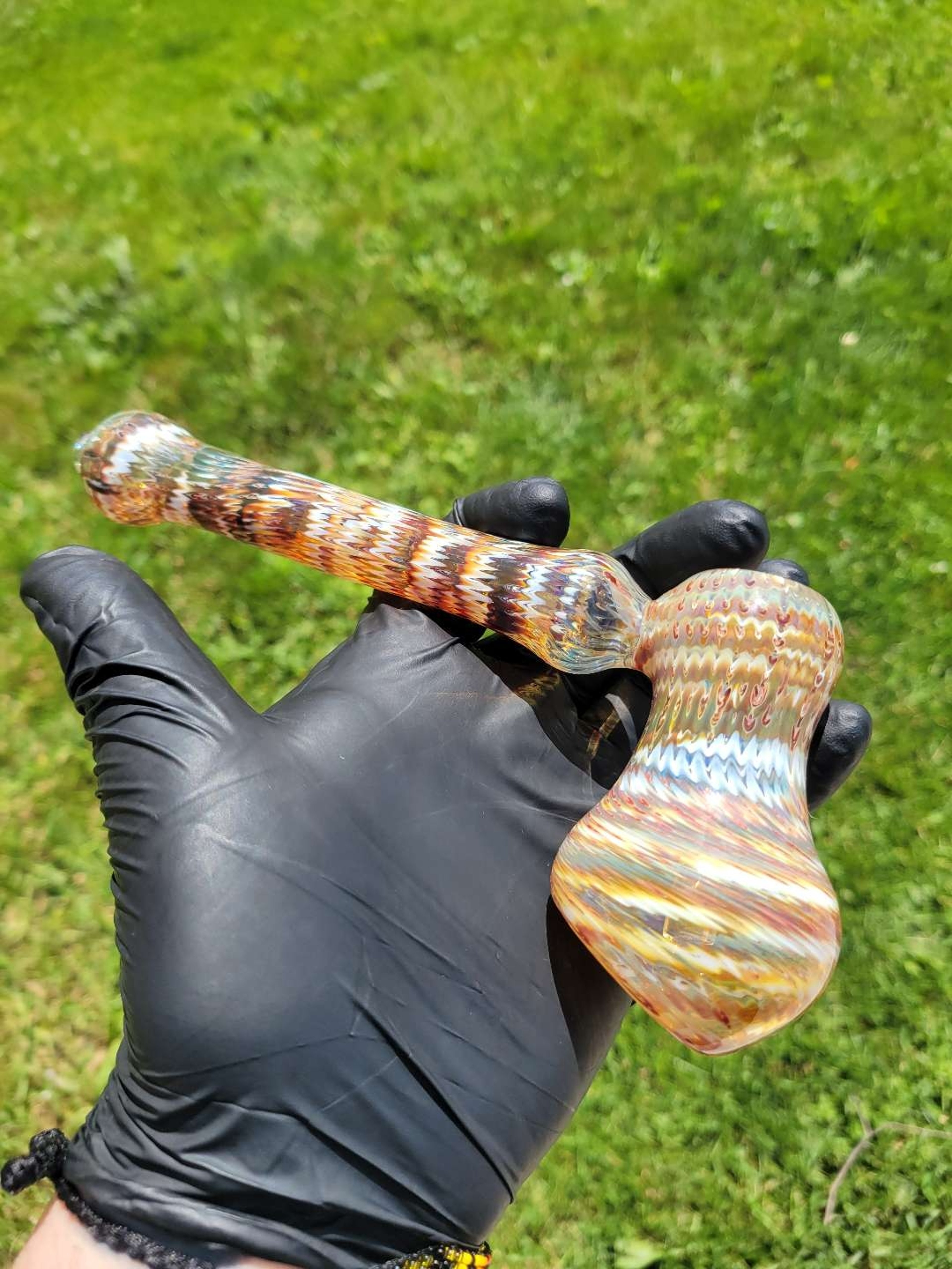 Preview pic of J ART GLASS PUSH BUBBLER