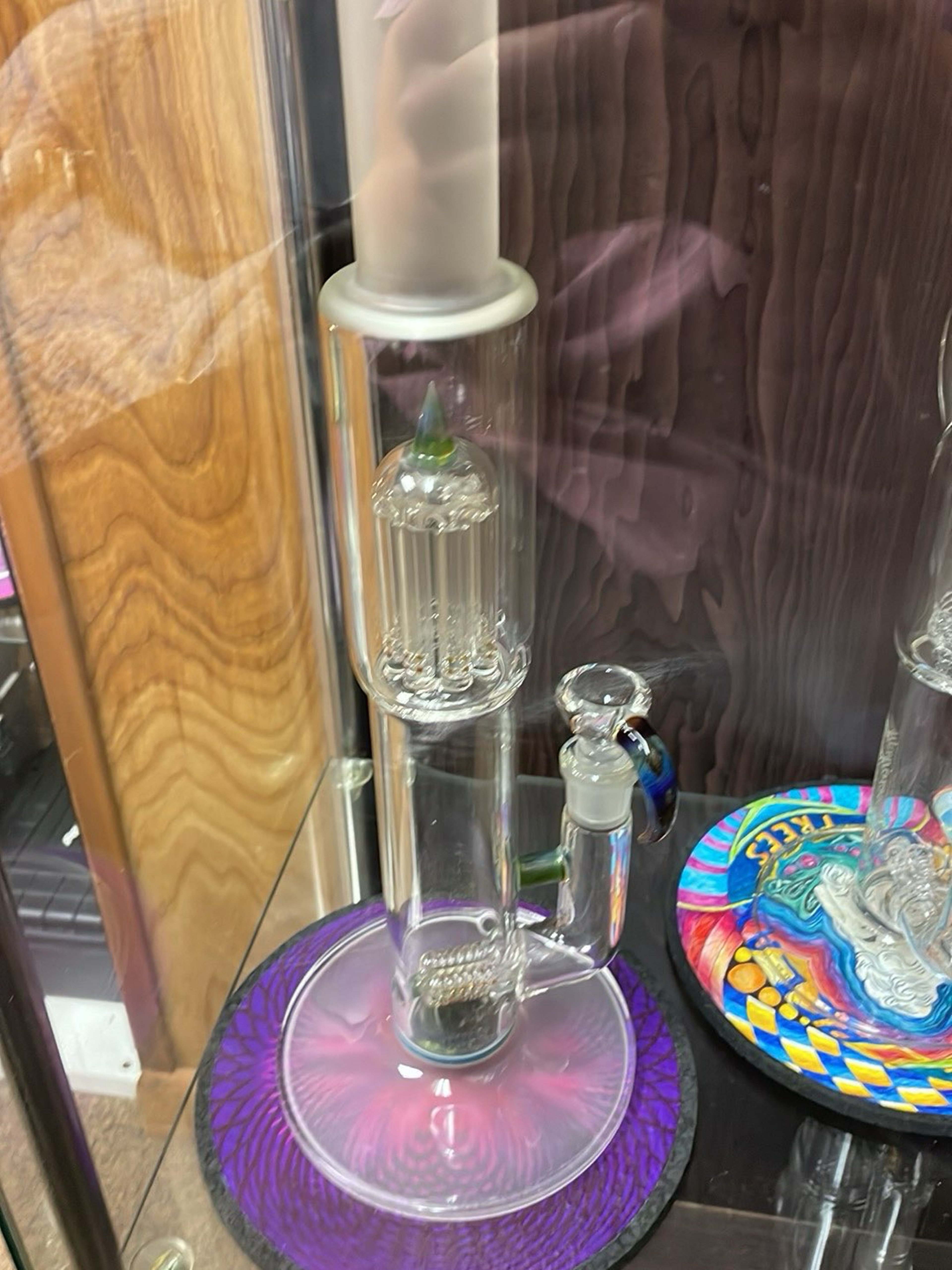 Sovereignty glass 3-8arm pa mystery adventurine frosted image 0