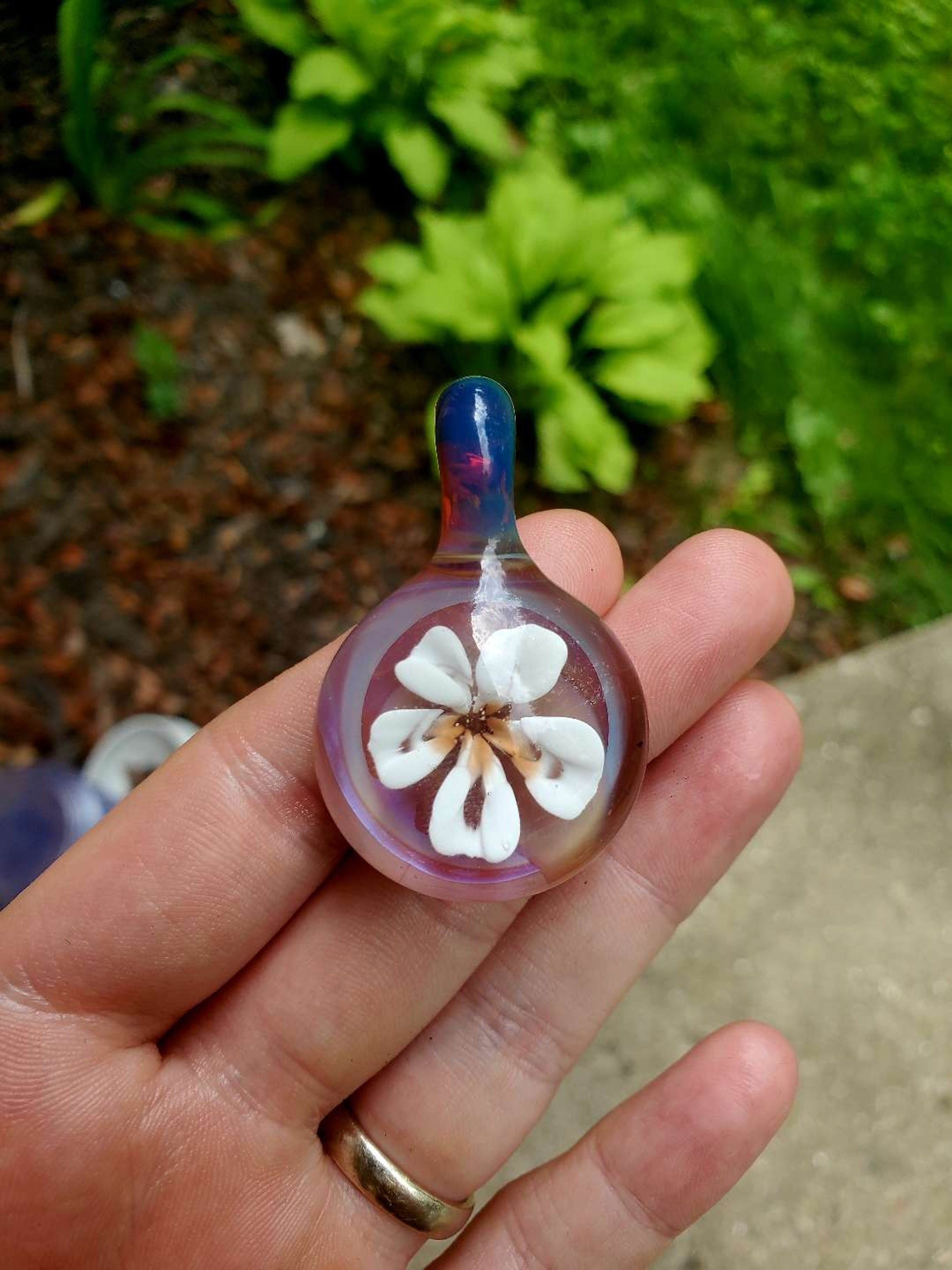 Preview pic of Flower Implosion Pendant