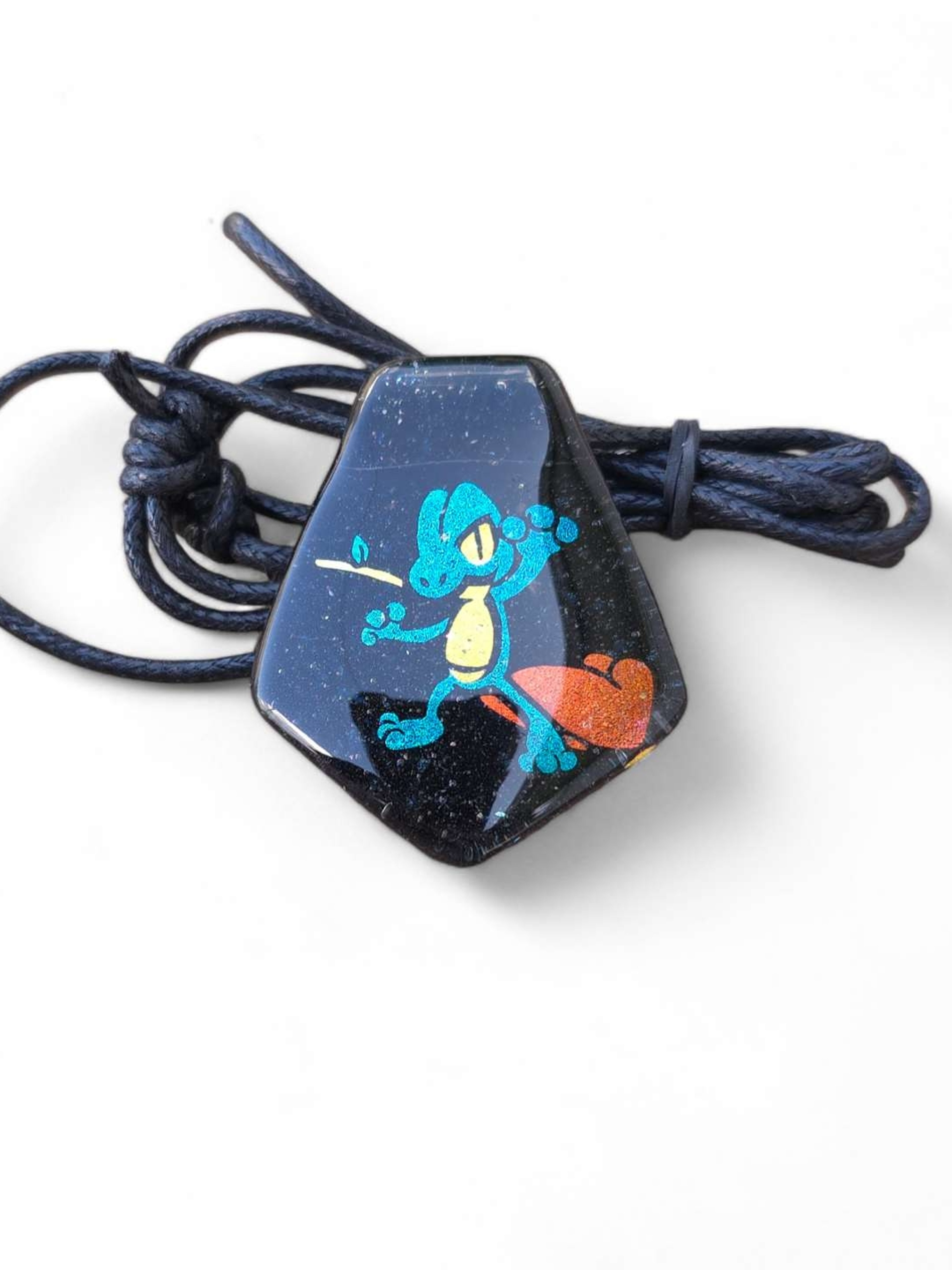 Preview pic of Shiny Treecko Layered Dichro Pendant