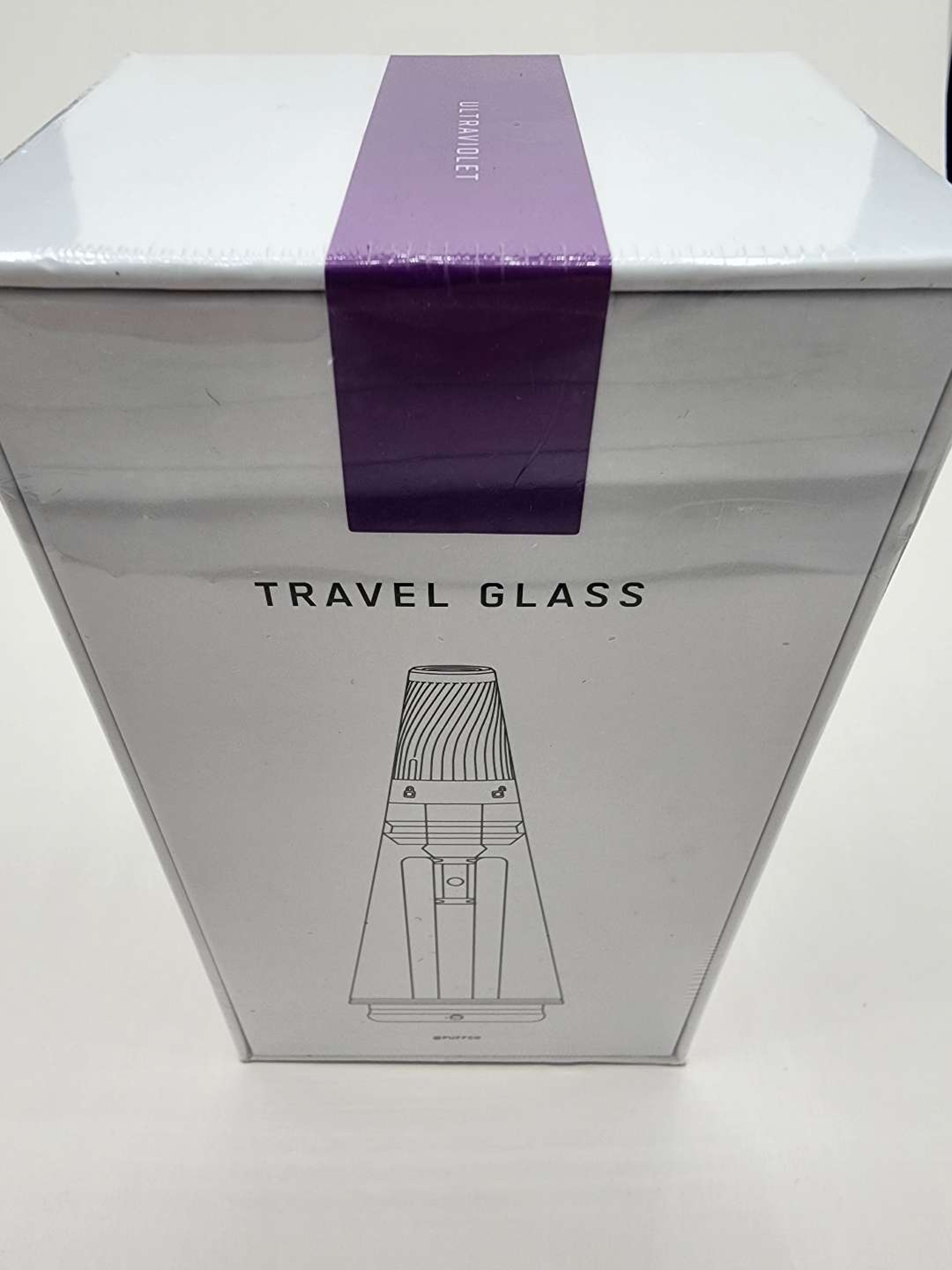 Preview pic of Puffco Peak/Peak Pro colored TRAVEL glass - ultraviolet (new)