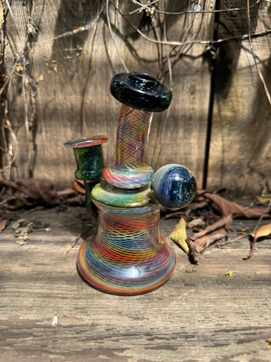 Preview pic of Whit V. Glass Retti Space Tech Banger Hanger