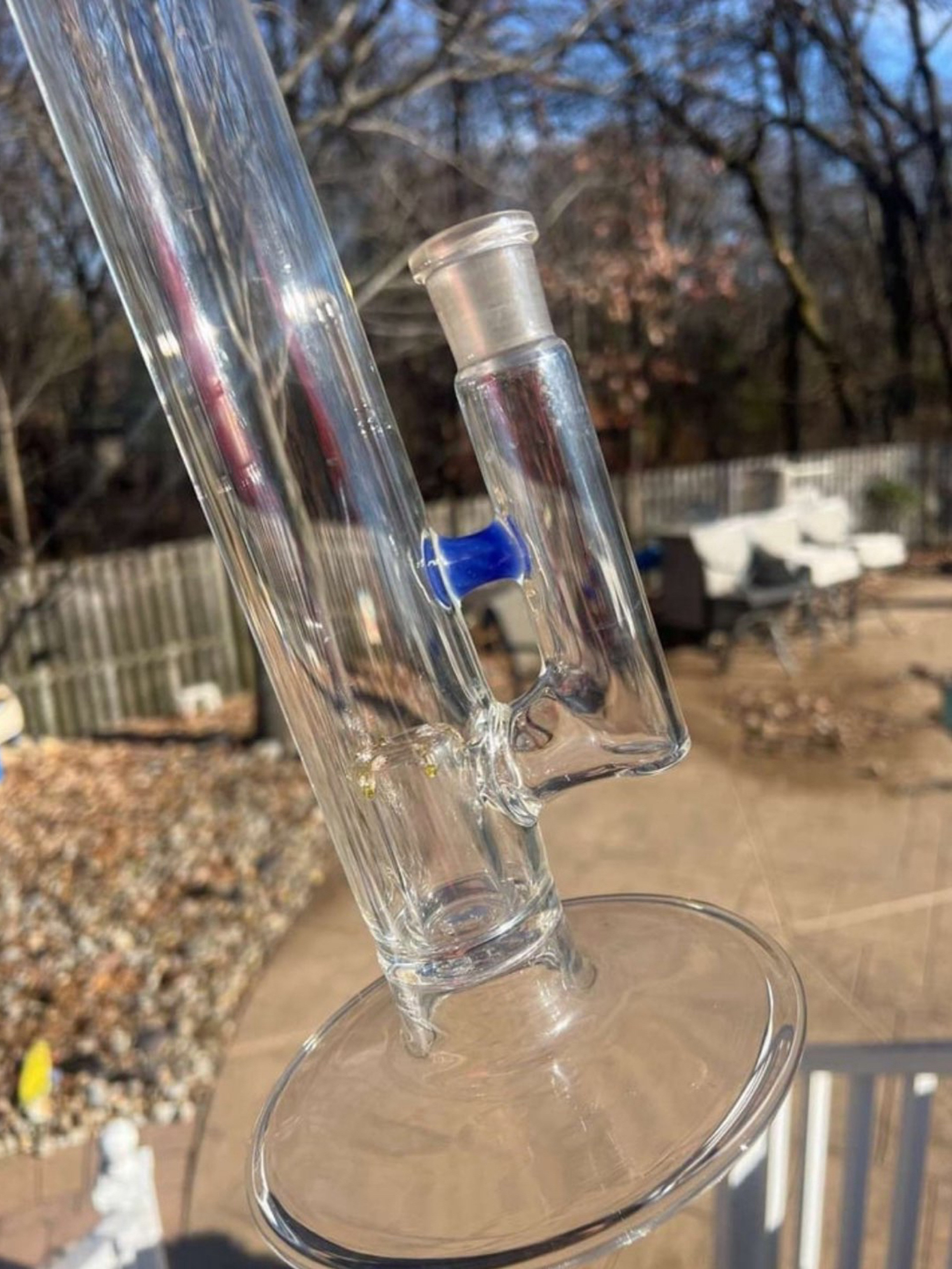 Preview pic of Captain Hook Glass Art Inclining Raft