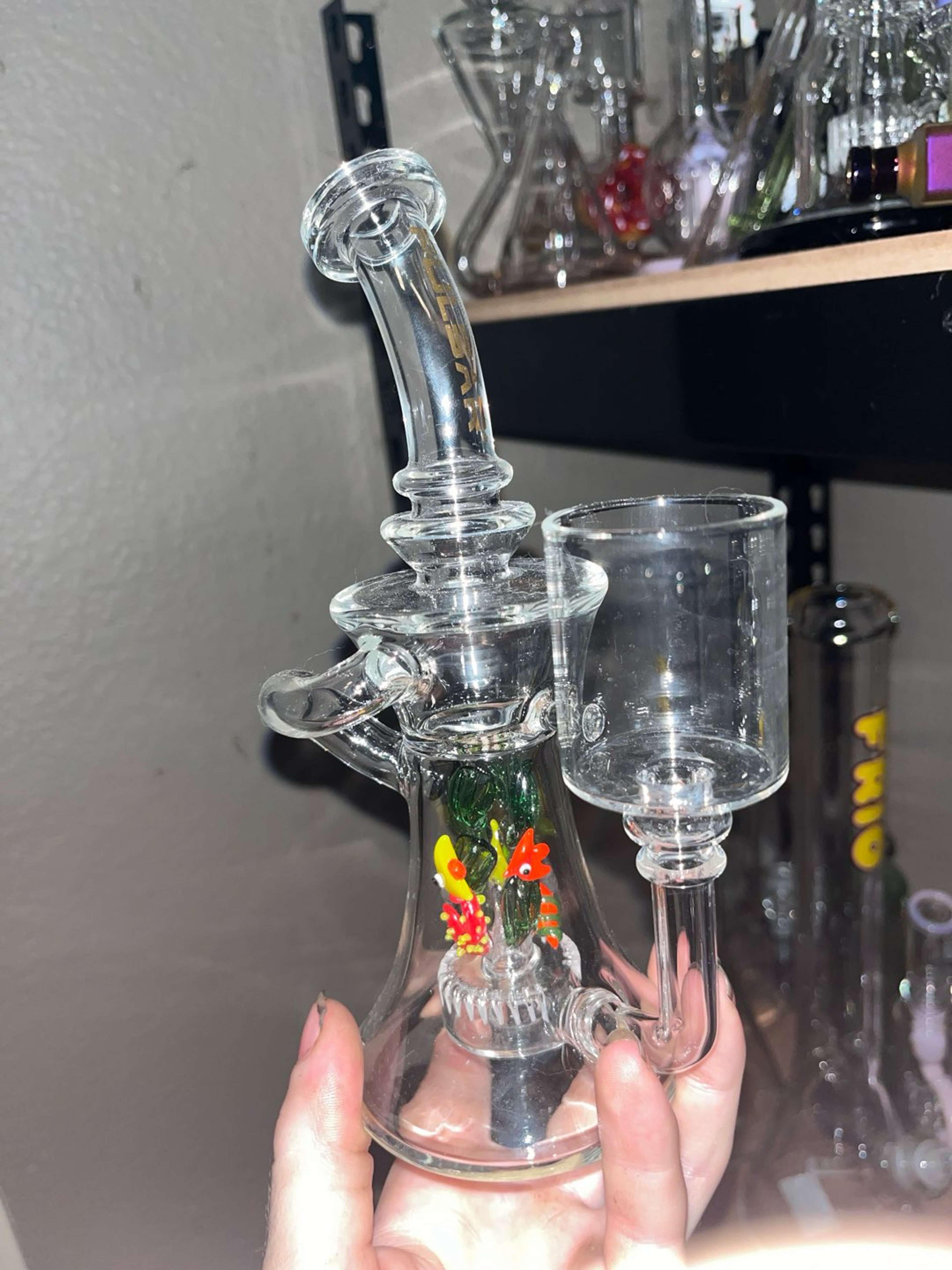 Preview pic of Pulsar Glass x Puffco Proxy Recycler Attachment