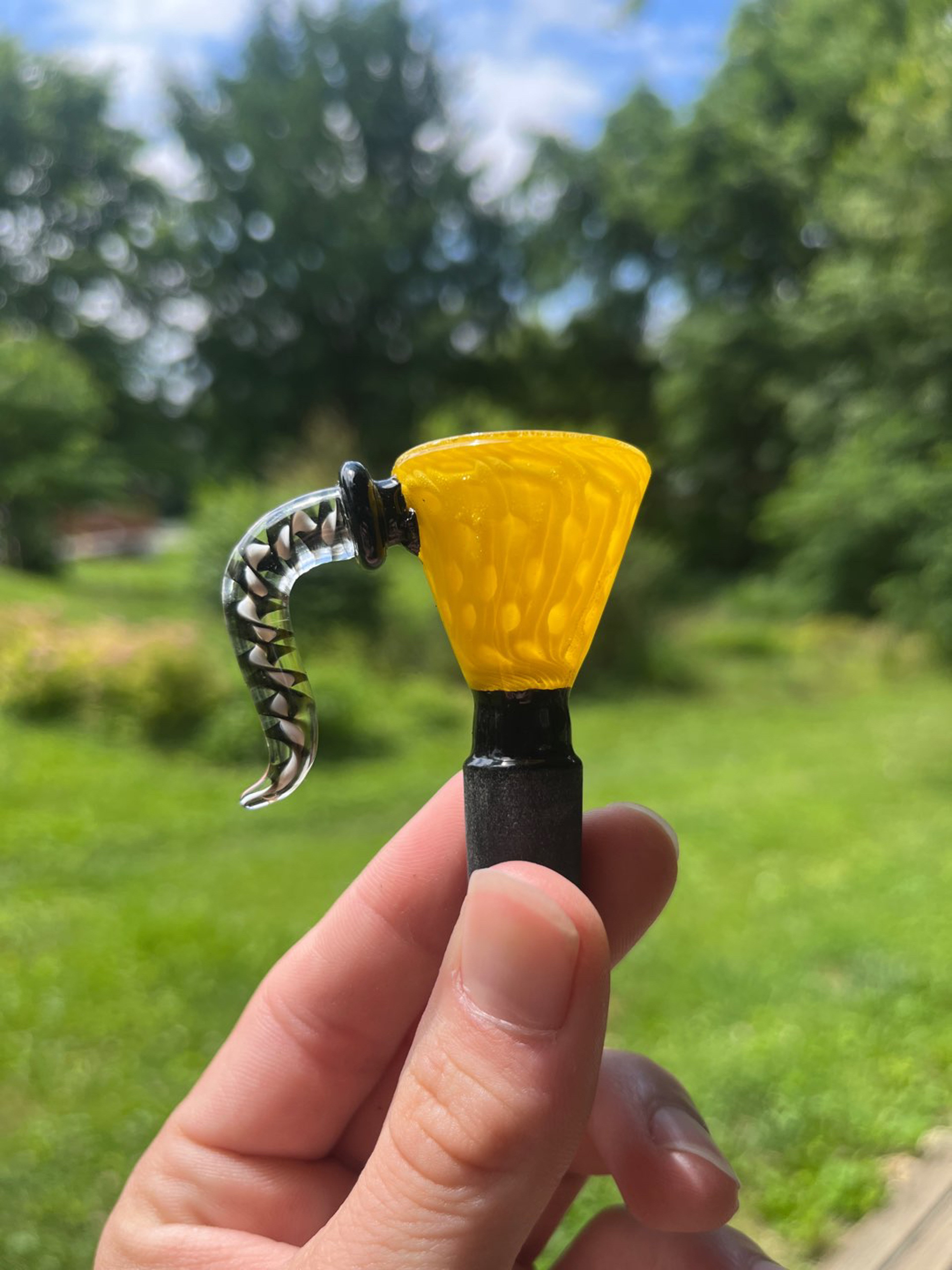 Preview pic of 14 mm yellow horned slide