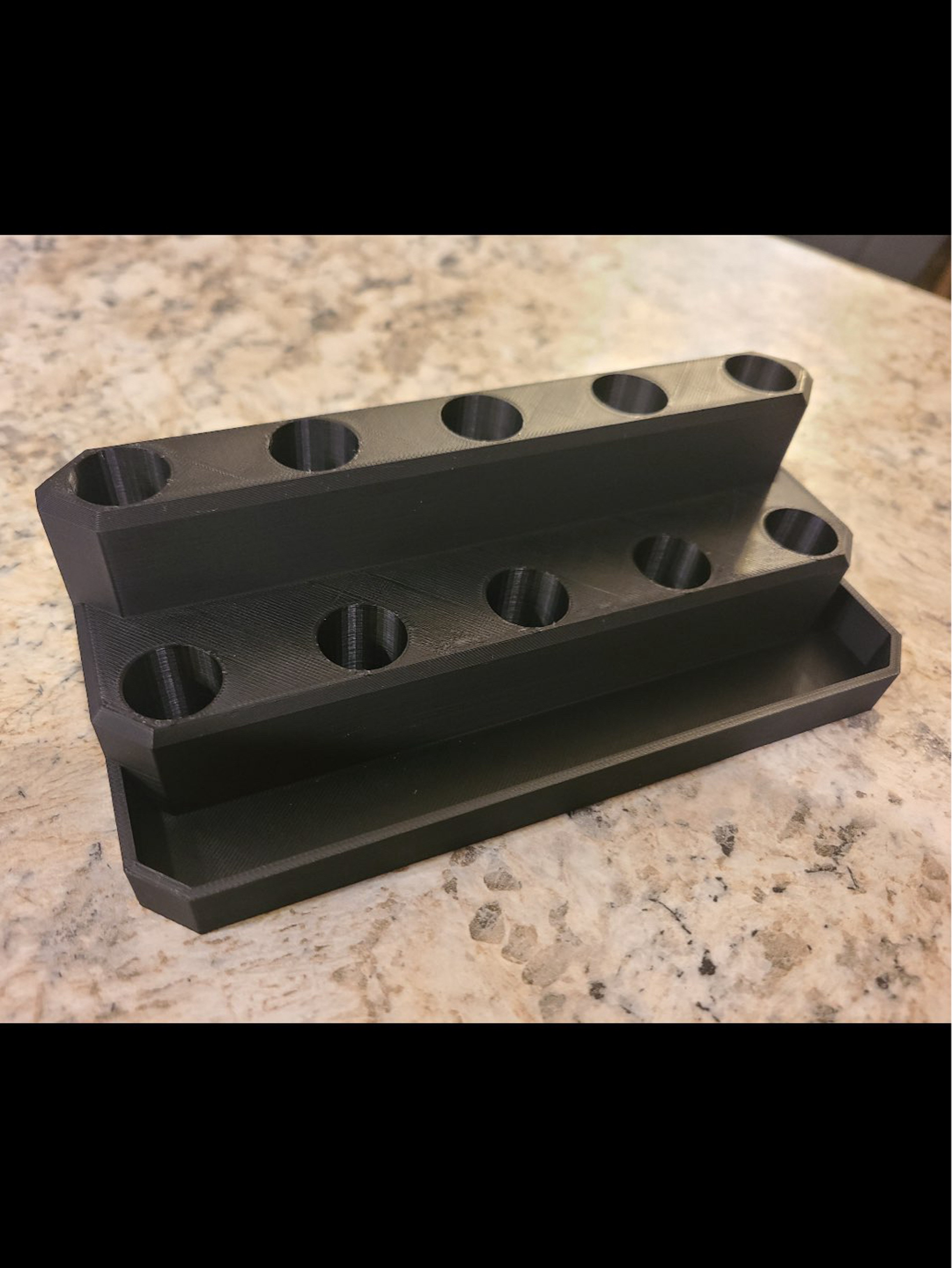 18mm Display Stand 10 Hole with Tray image 0