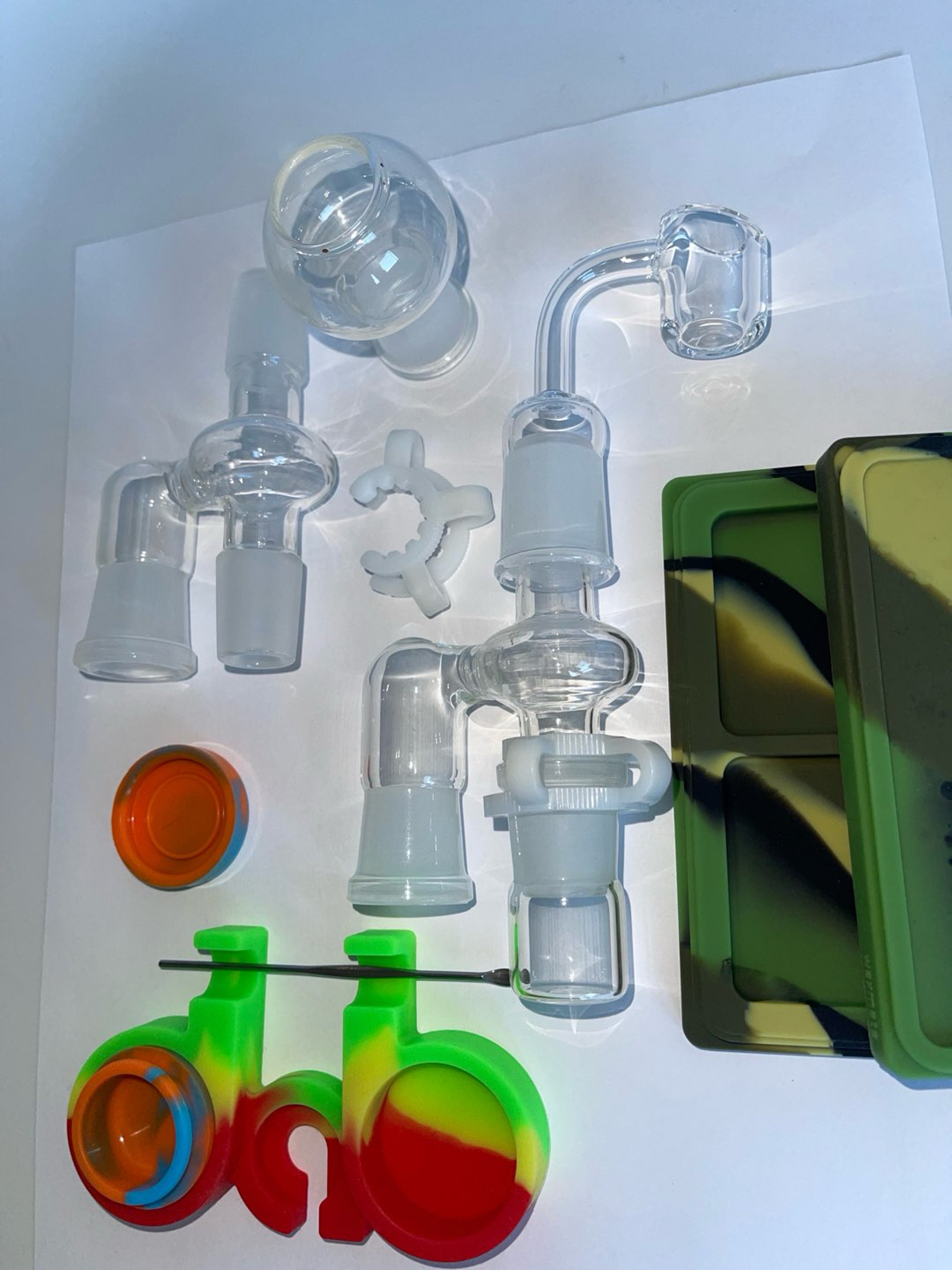 Preview pic of 18mm Reclaim Catcher With Quartz Banger Nail and Dome