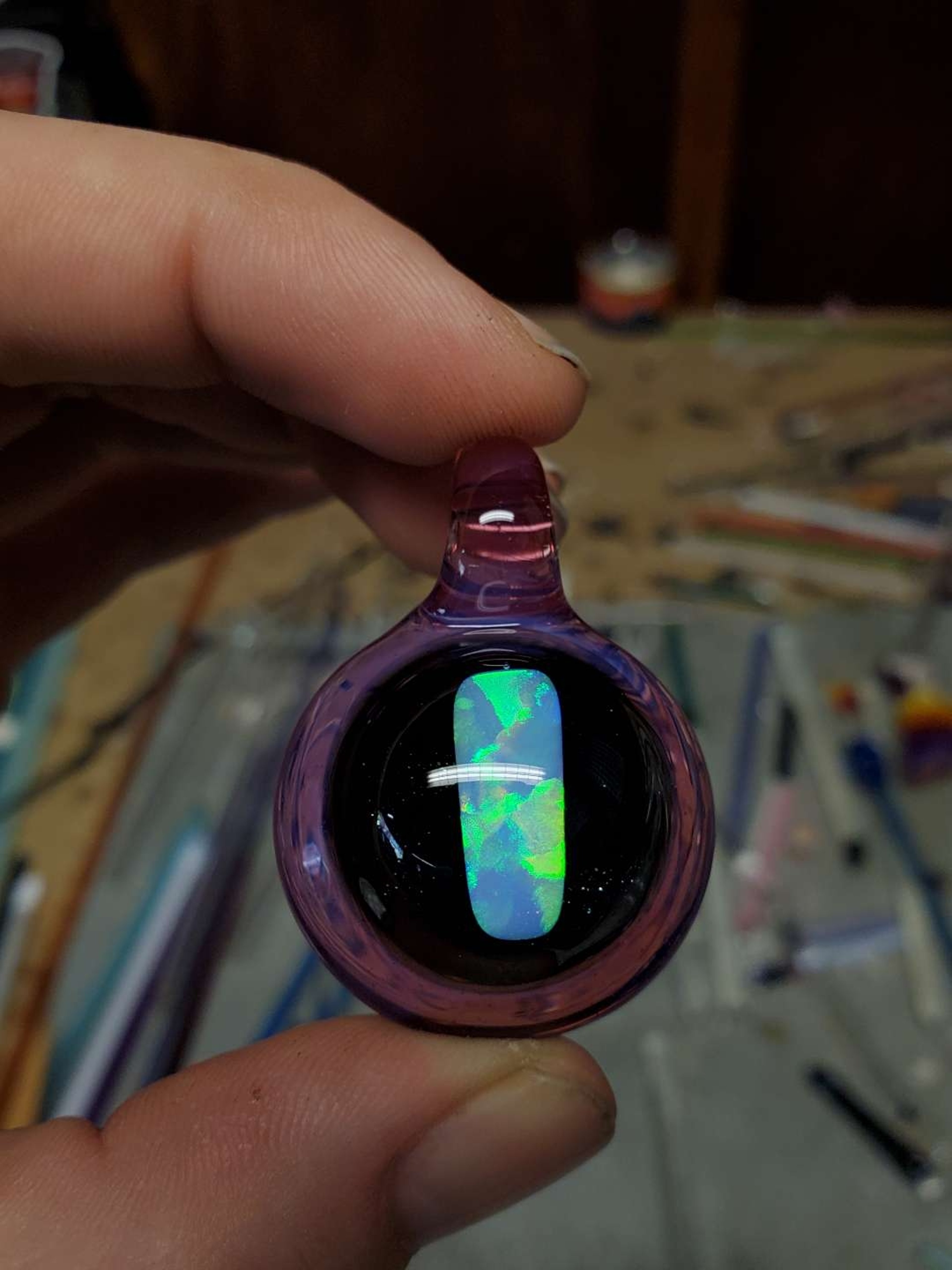Preview pic of Cfl yoshi mint opal slab