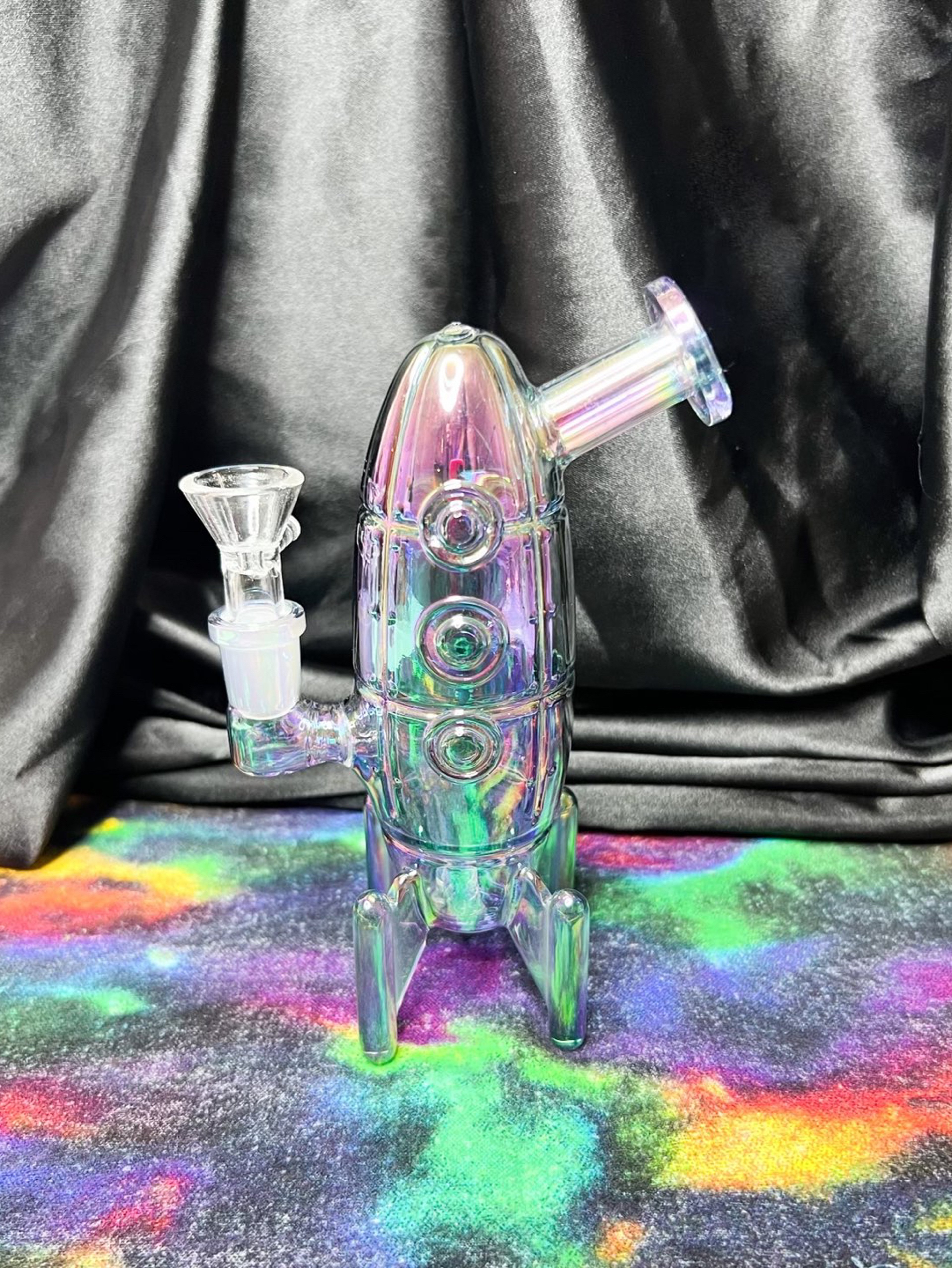 Preview pic of Smoke Iridescent 7in Rocket Rig
