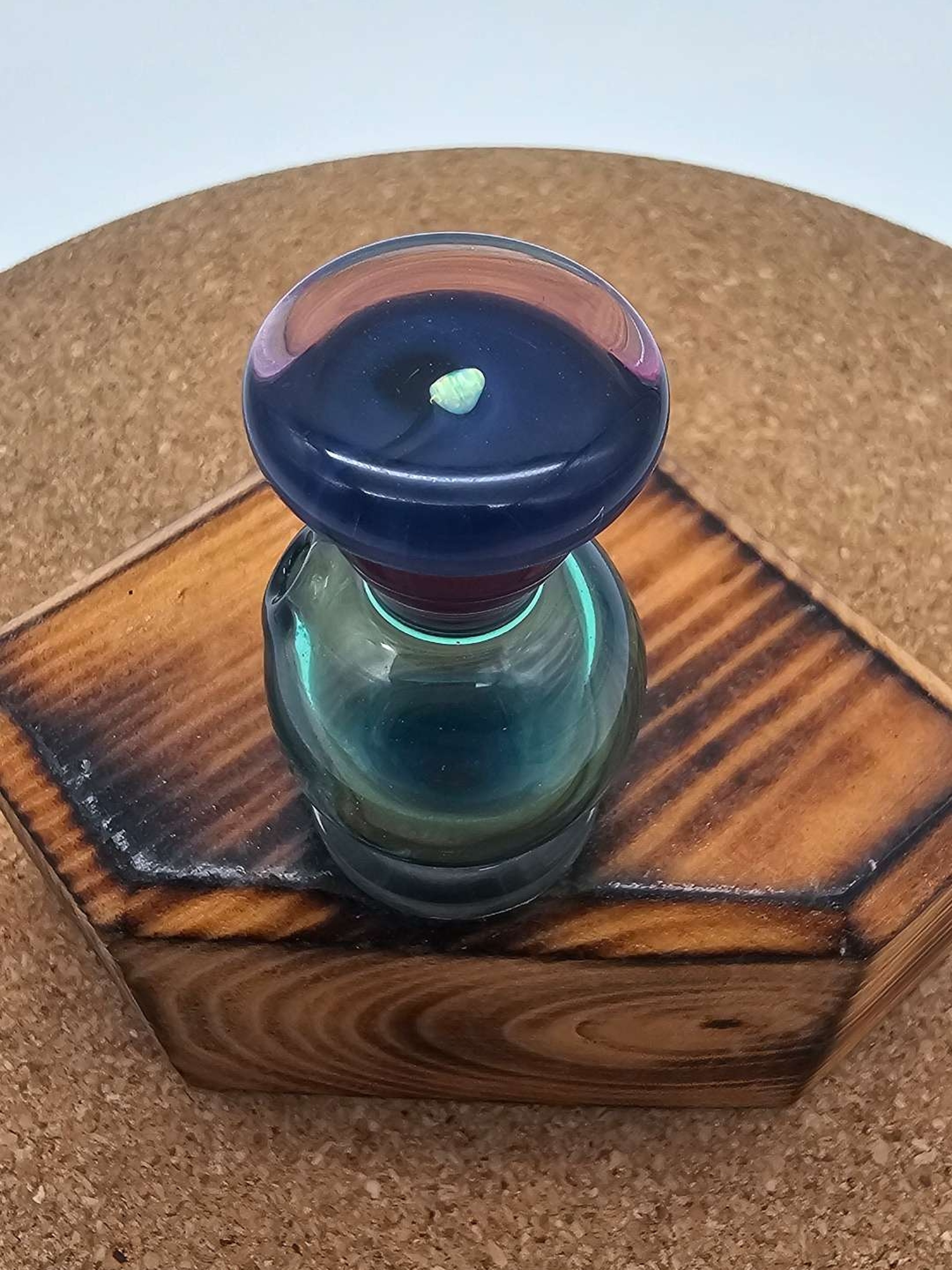 Preview pic of Bakersbackwoodglass bubble cap