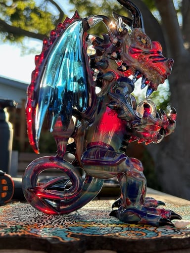 Preview pic of 17 Opal Amber Purple Dragon