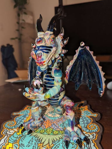 Preview pic of 17 Opal Amber Purple Dragon