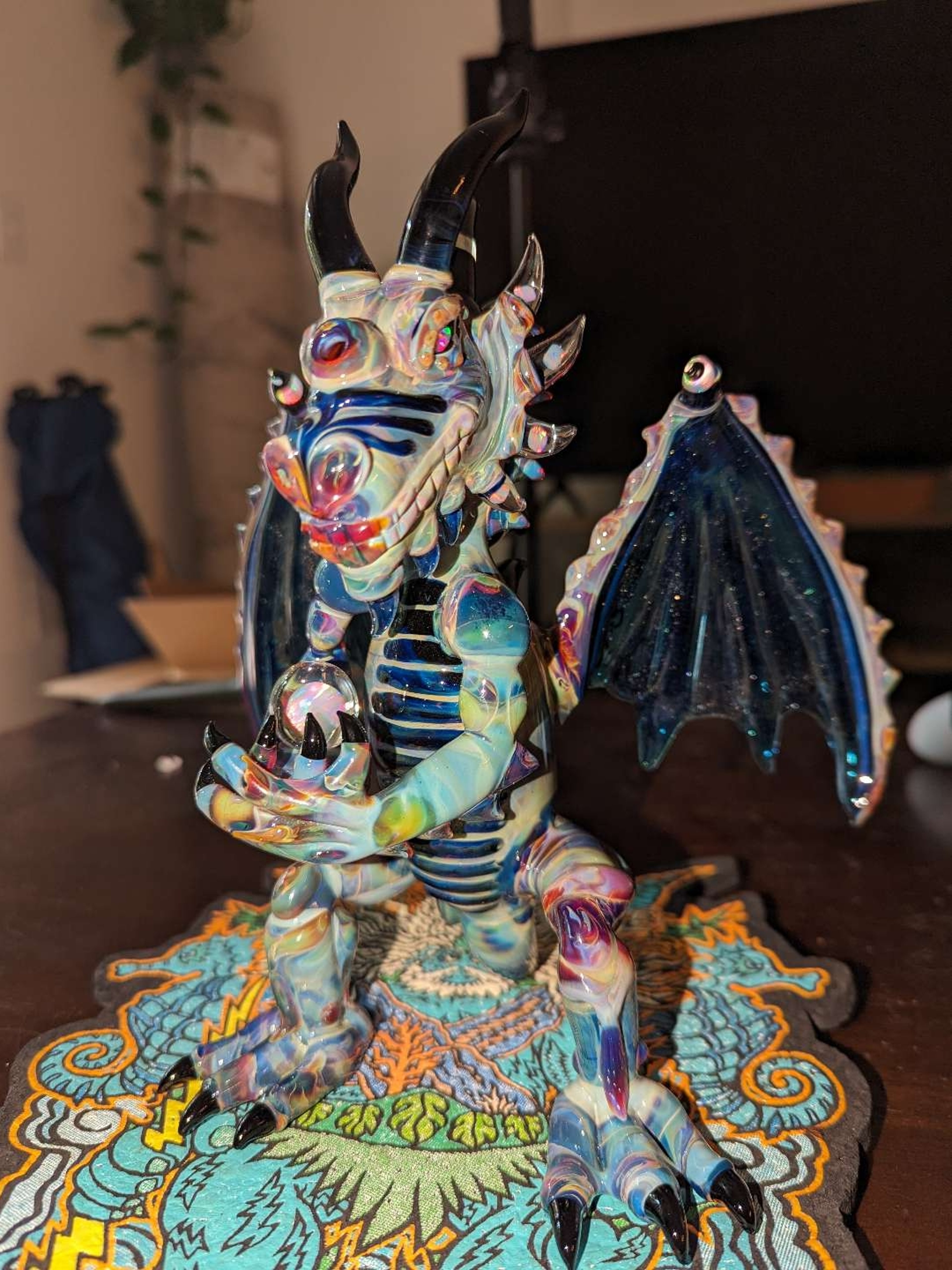 Preview pic of 17 Opal Amber Purple Dragon