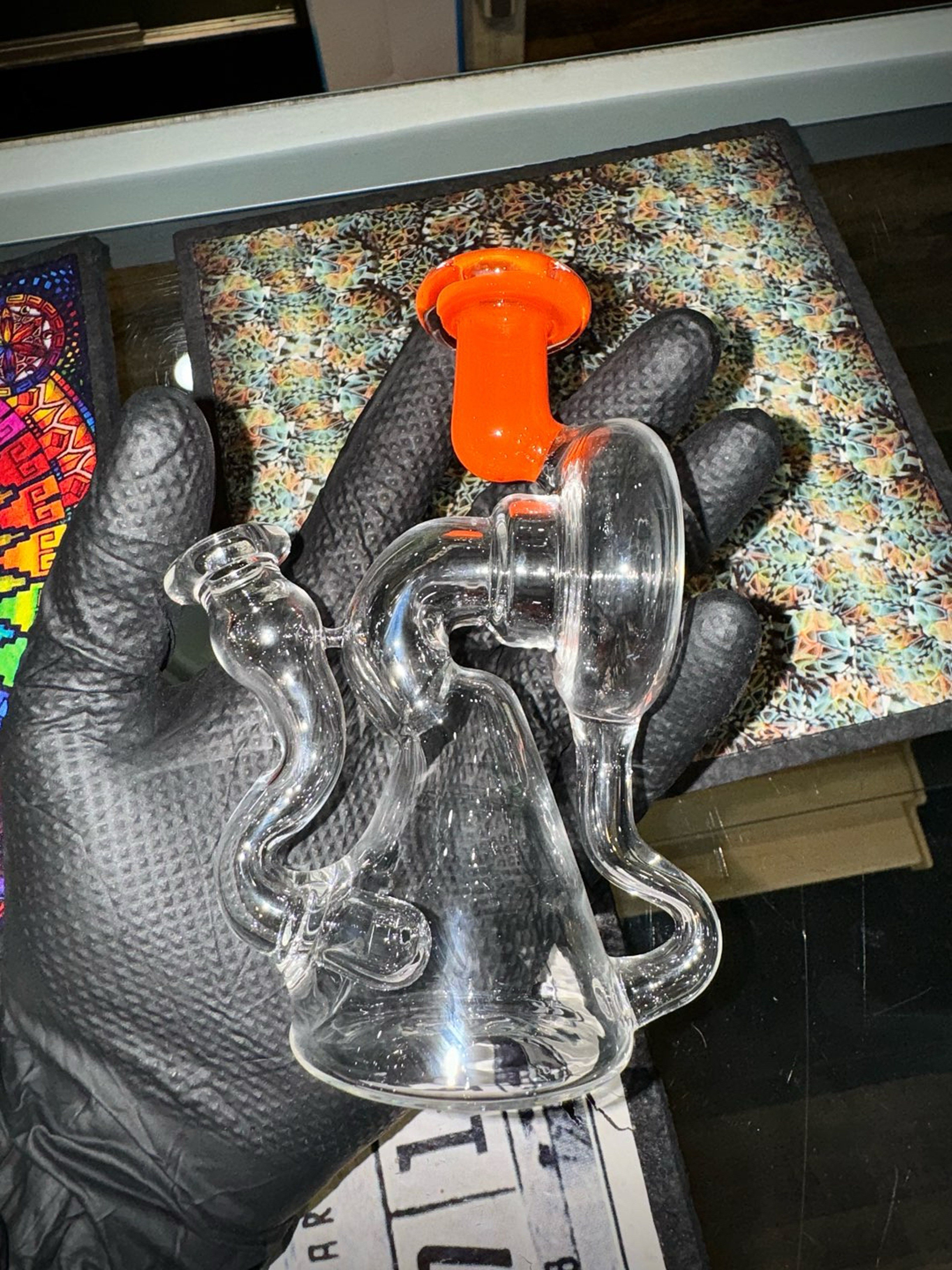 Preview pic of Dabberjones Orange & Clear Pump Cycler 10mm