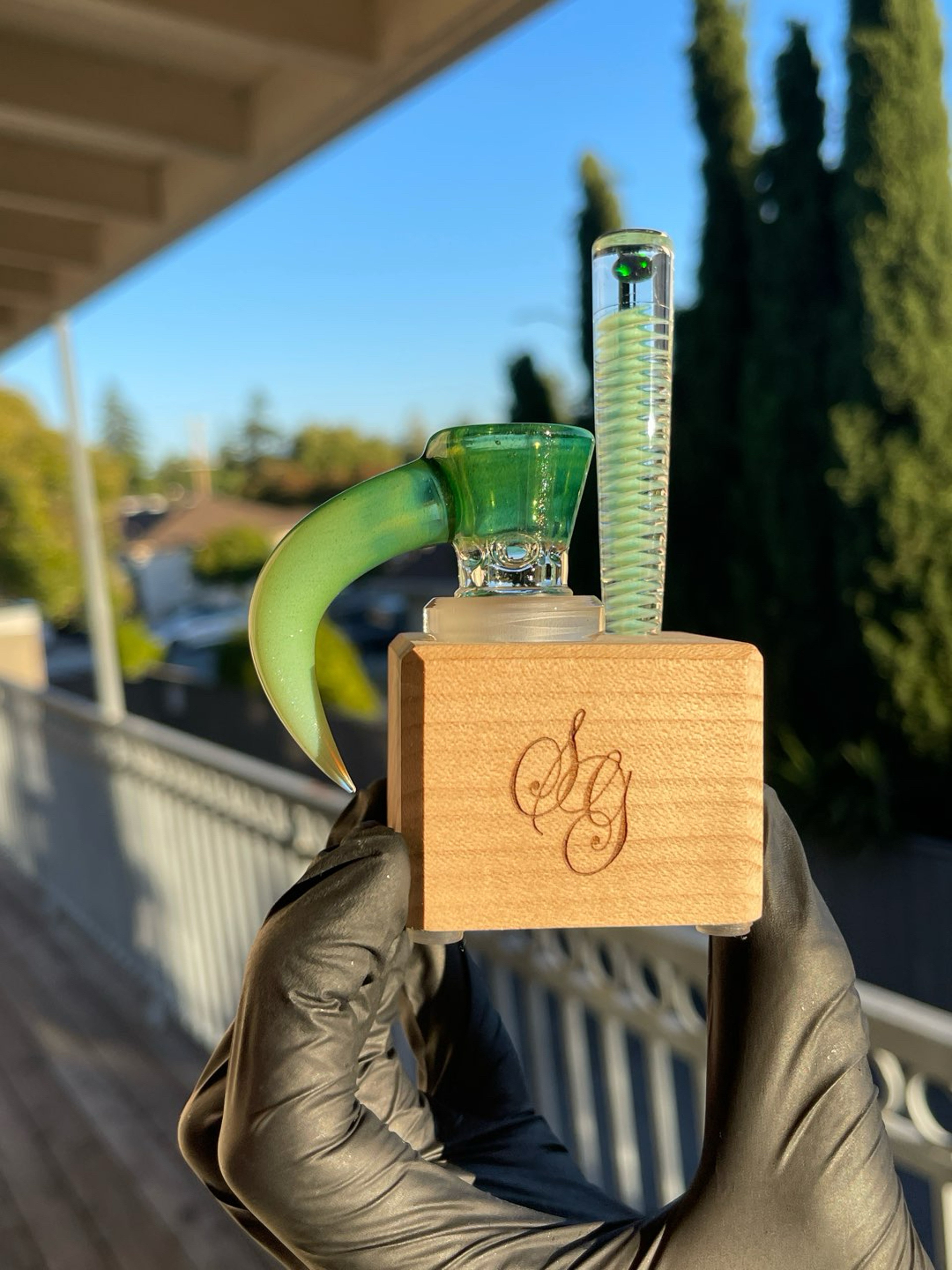 Preview pic of Green Stardust x Ghost Bowl w/ bloodshed stand