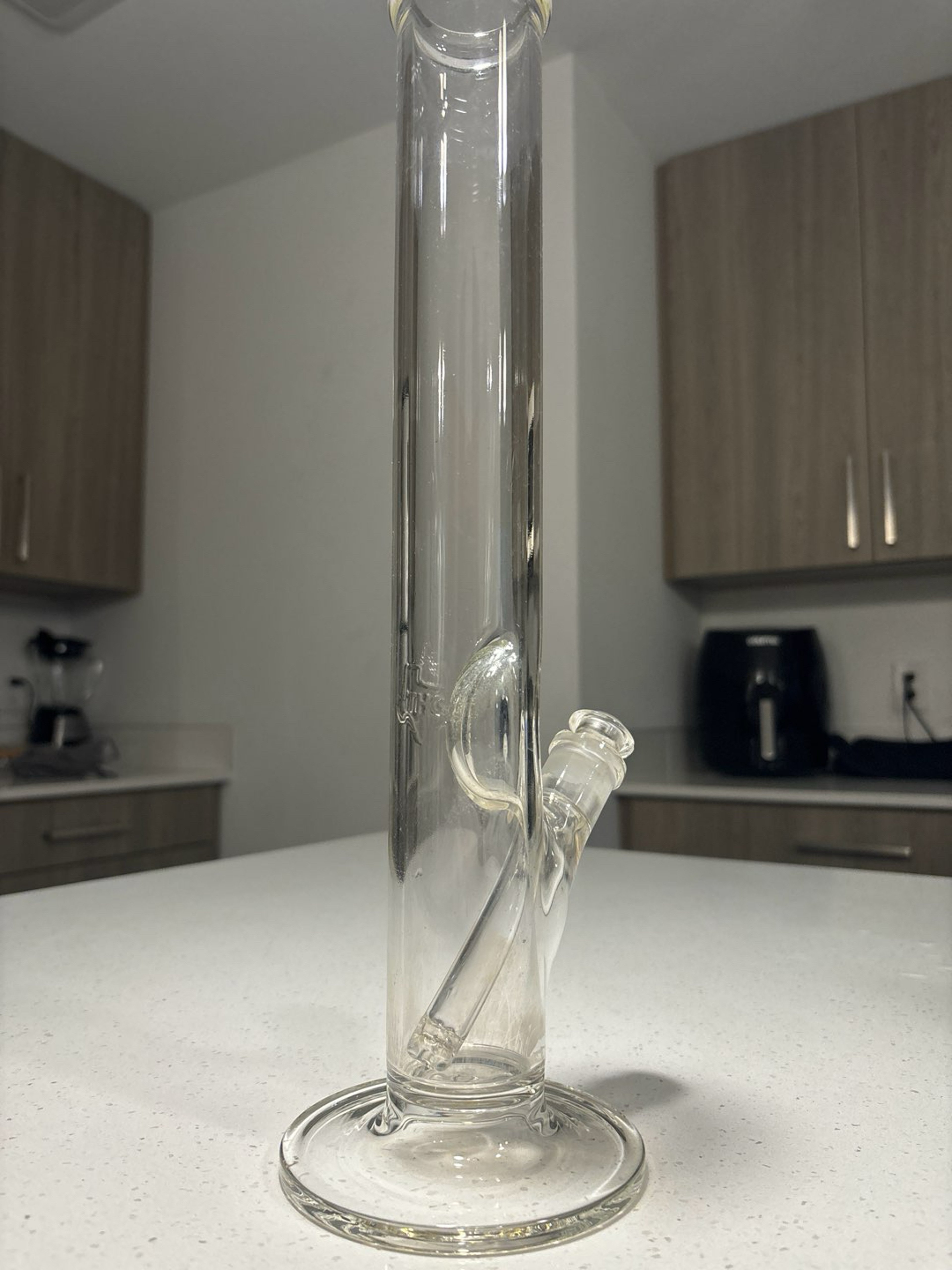 Preview pic of Texas Hot Glass Straight Tube (16 hole custom stem)