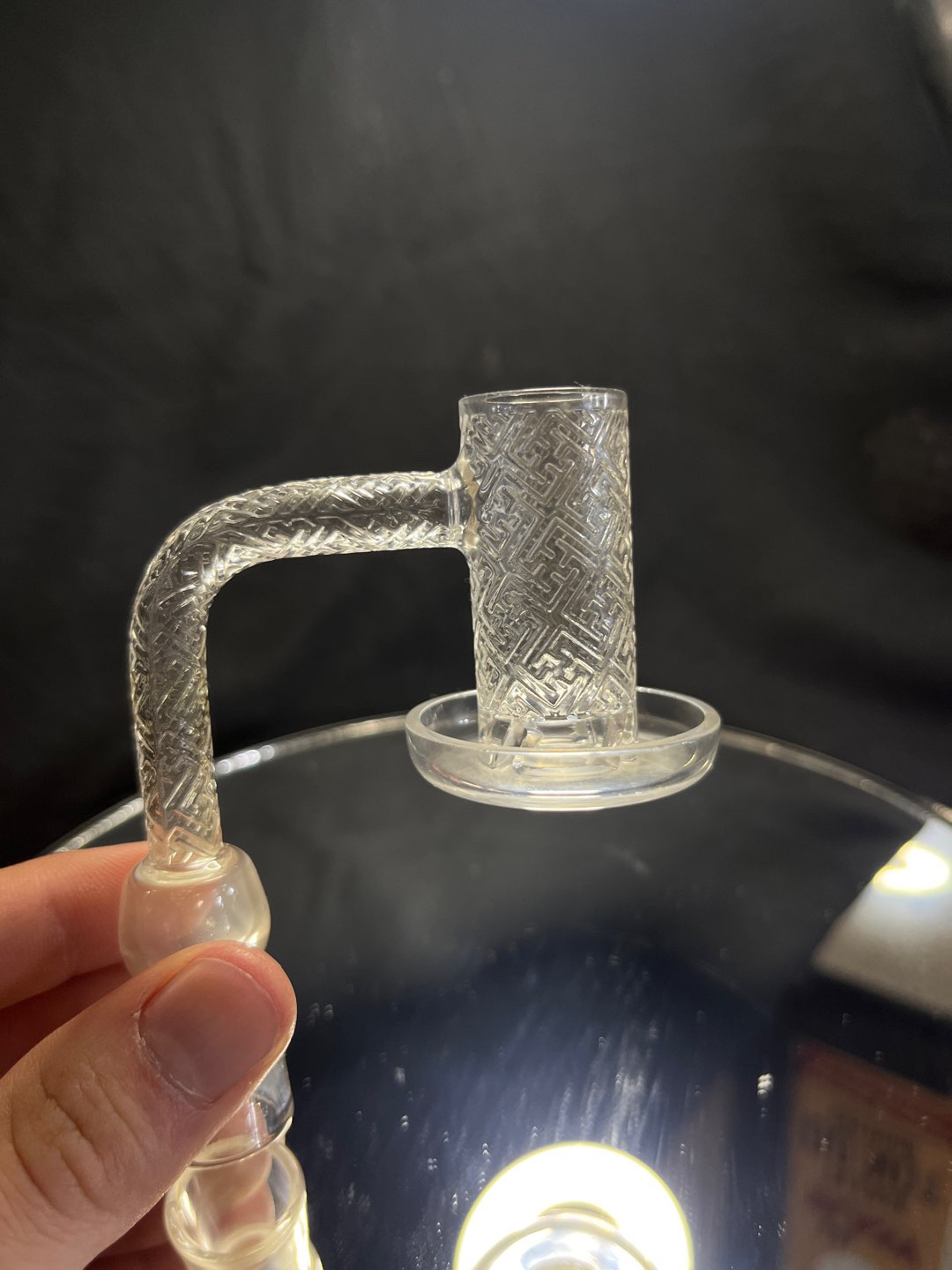Preview pic of 14mm female quartz etched blender