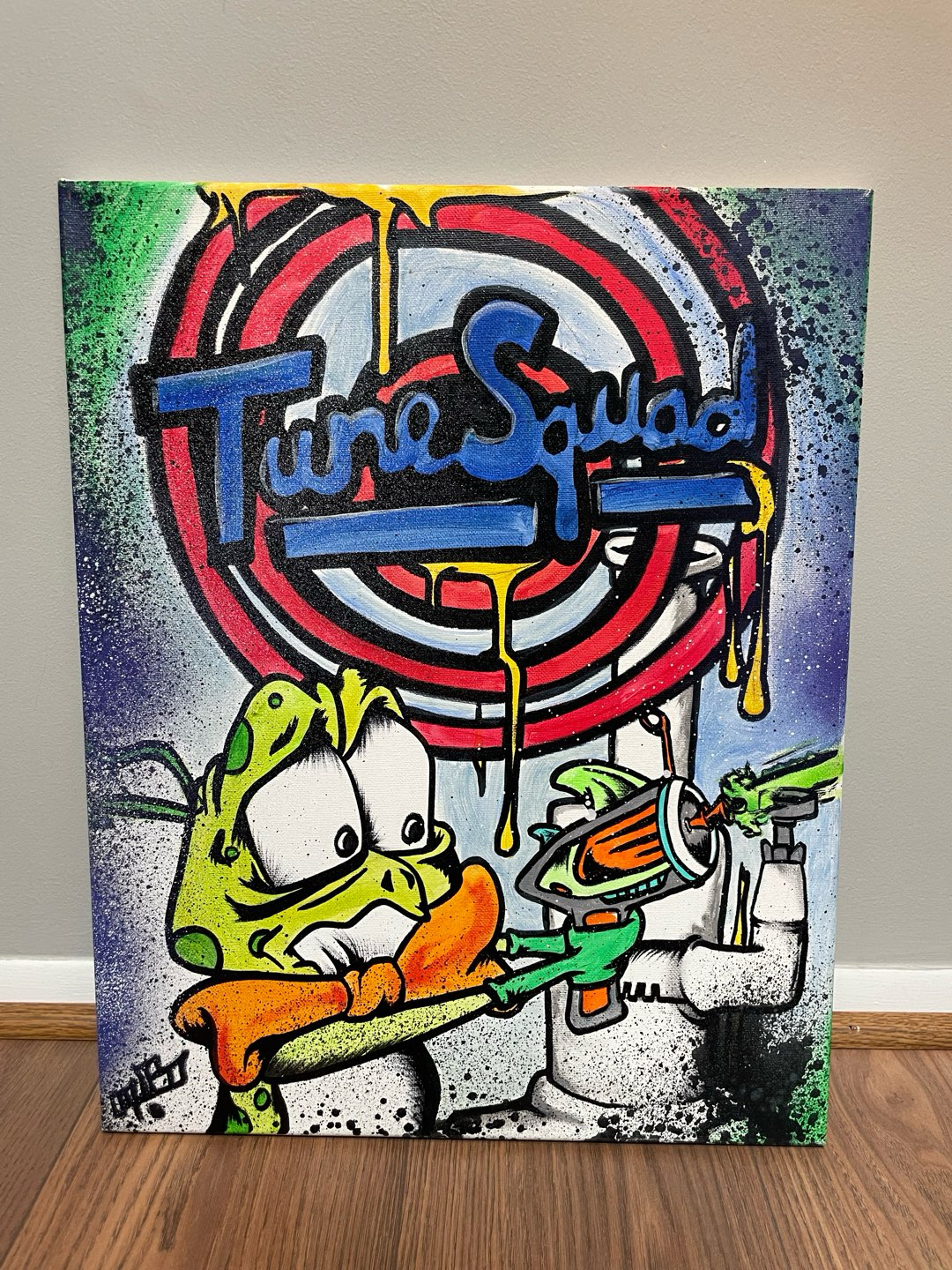 Preview pic of Aaron Brooks Tune Squad Canvas