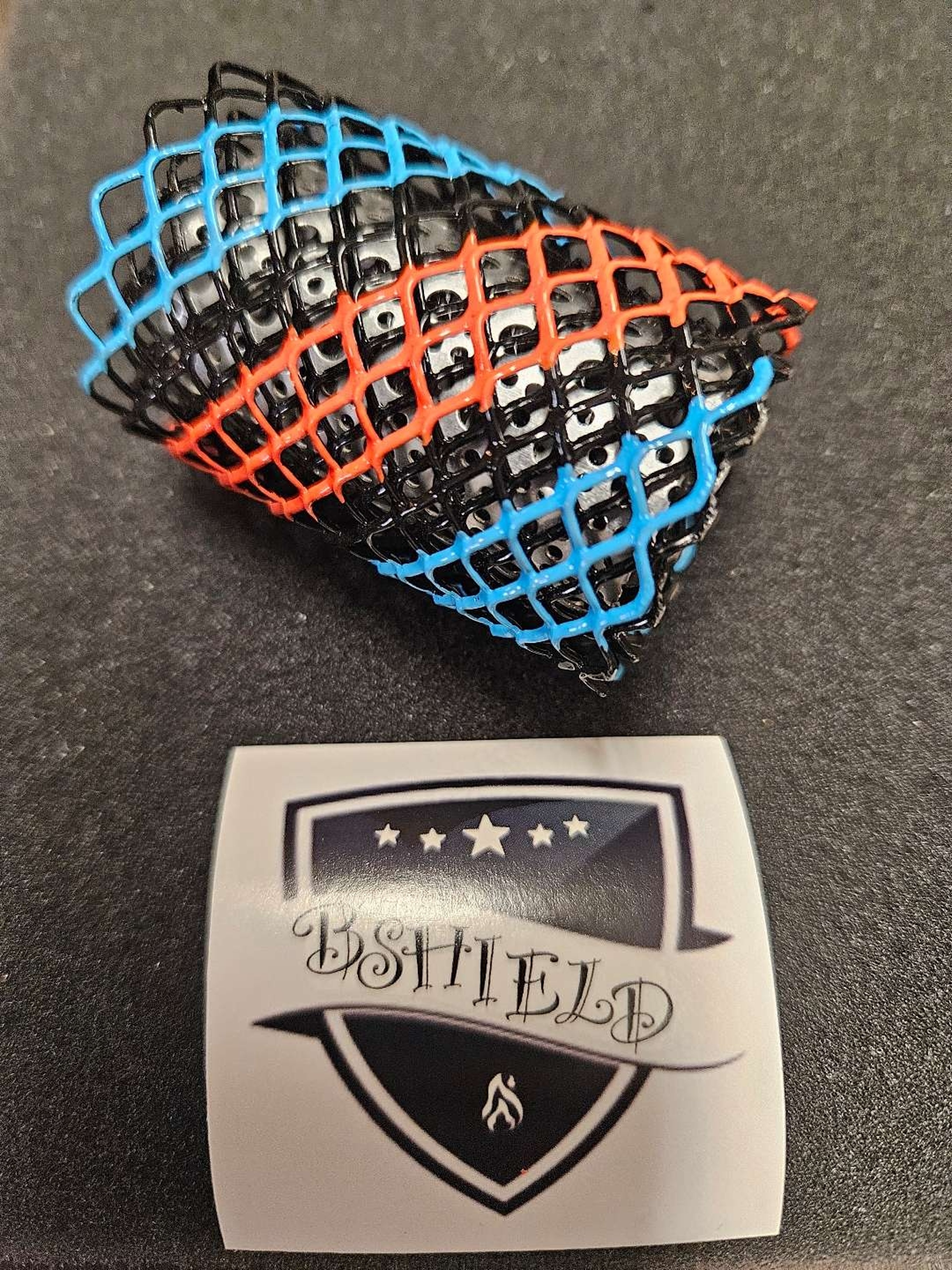 Preview pic of Crispy 🔥 Blast Shield Orange/Blue