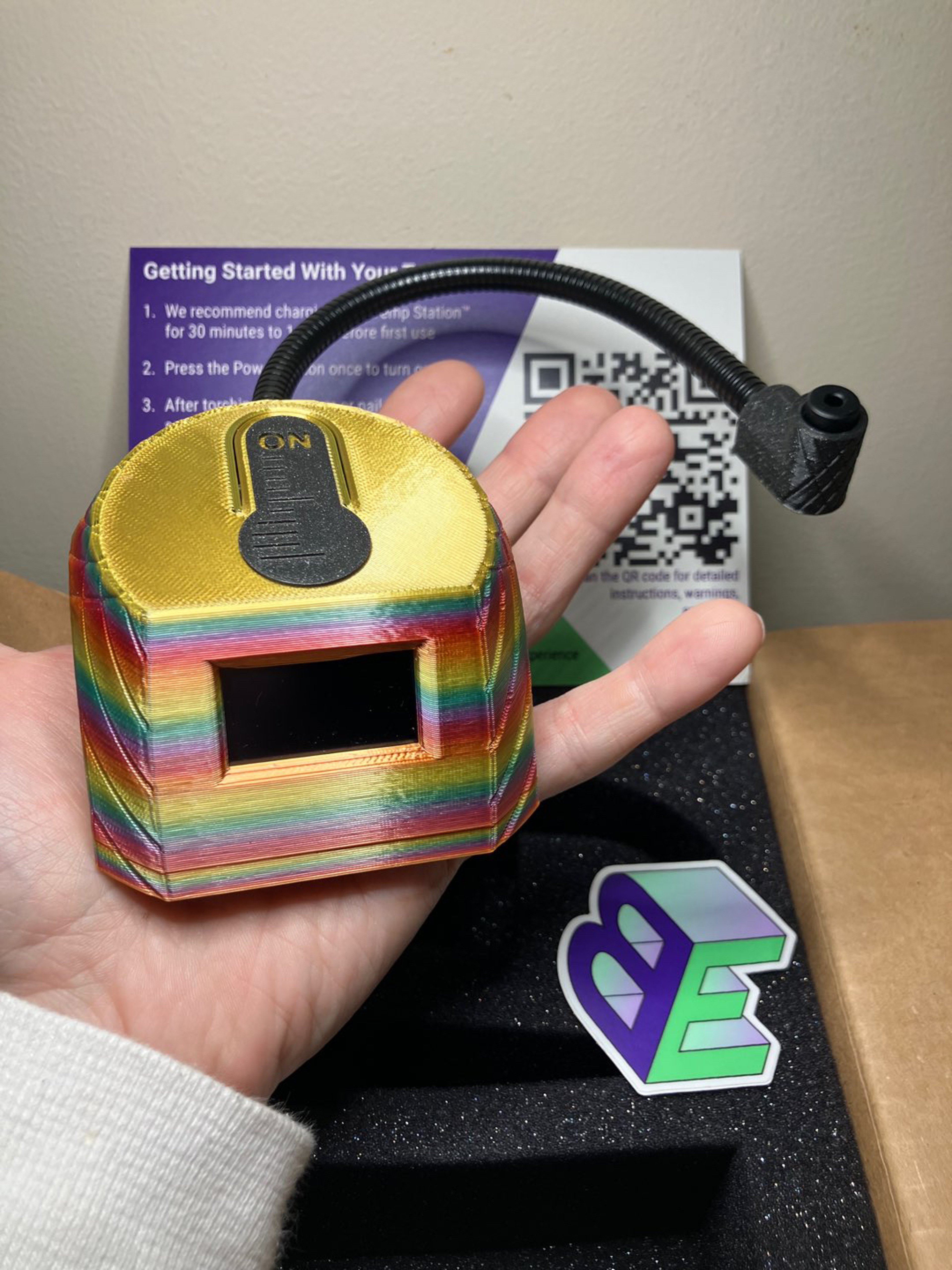 Preview pic of BeCreative 3d printed IR temp station