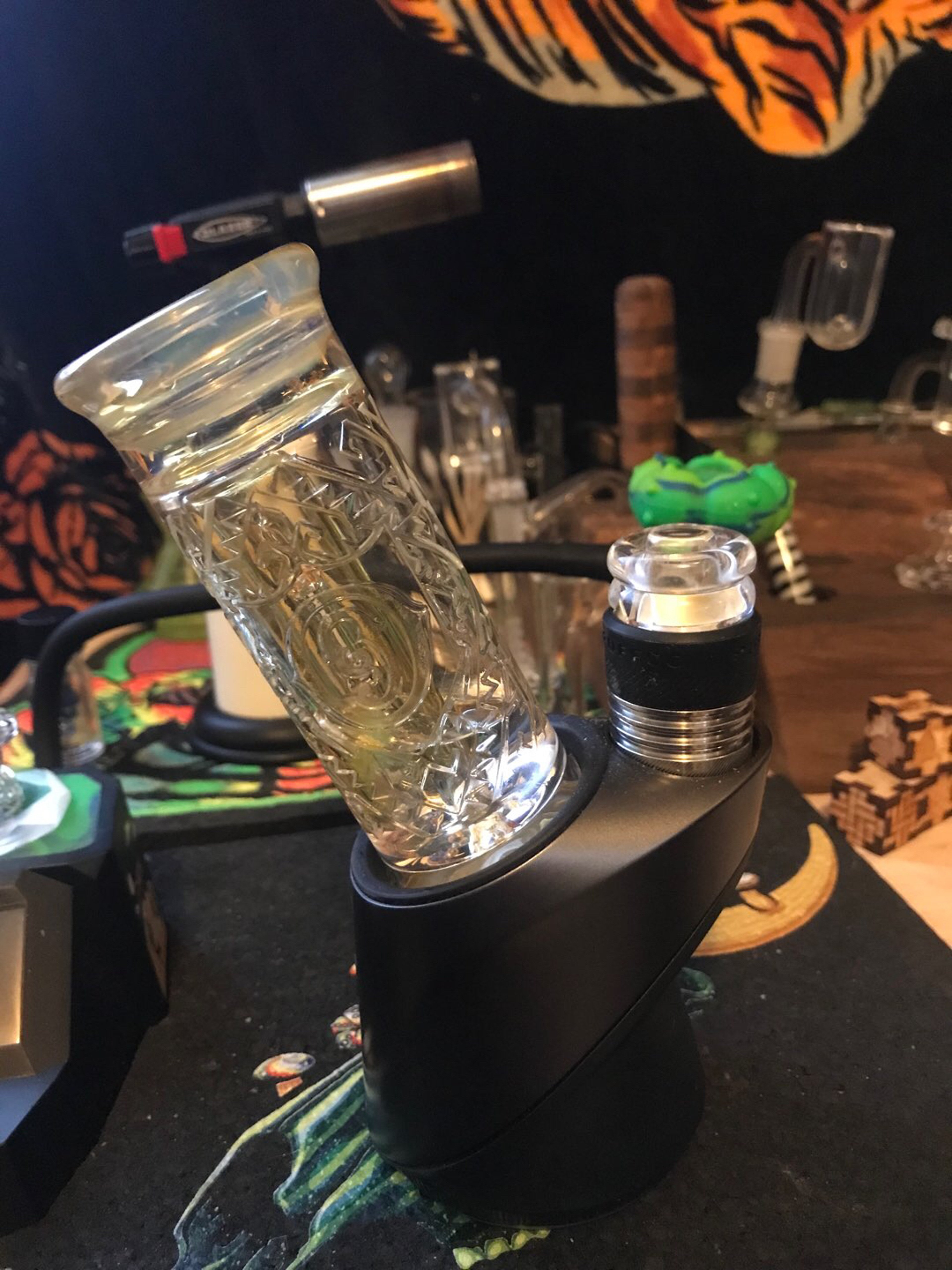 Preview pic of Puffco pro v1, opinicus9 top,otp rockulus spinner cap