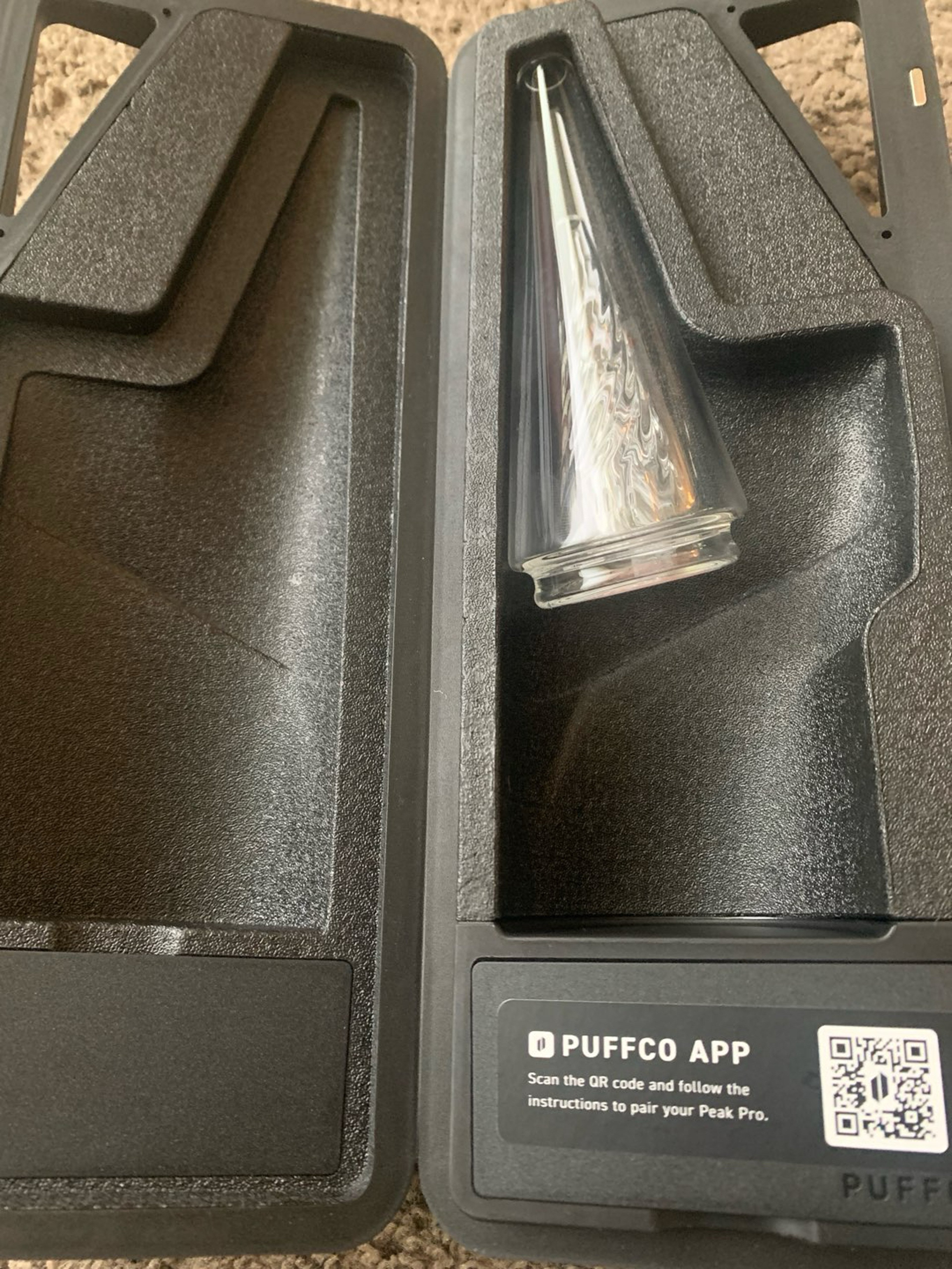 Preview pic of Peak pro dessert v2  glass and carry case no battery