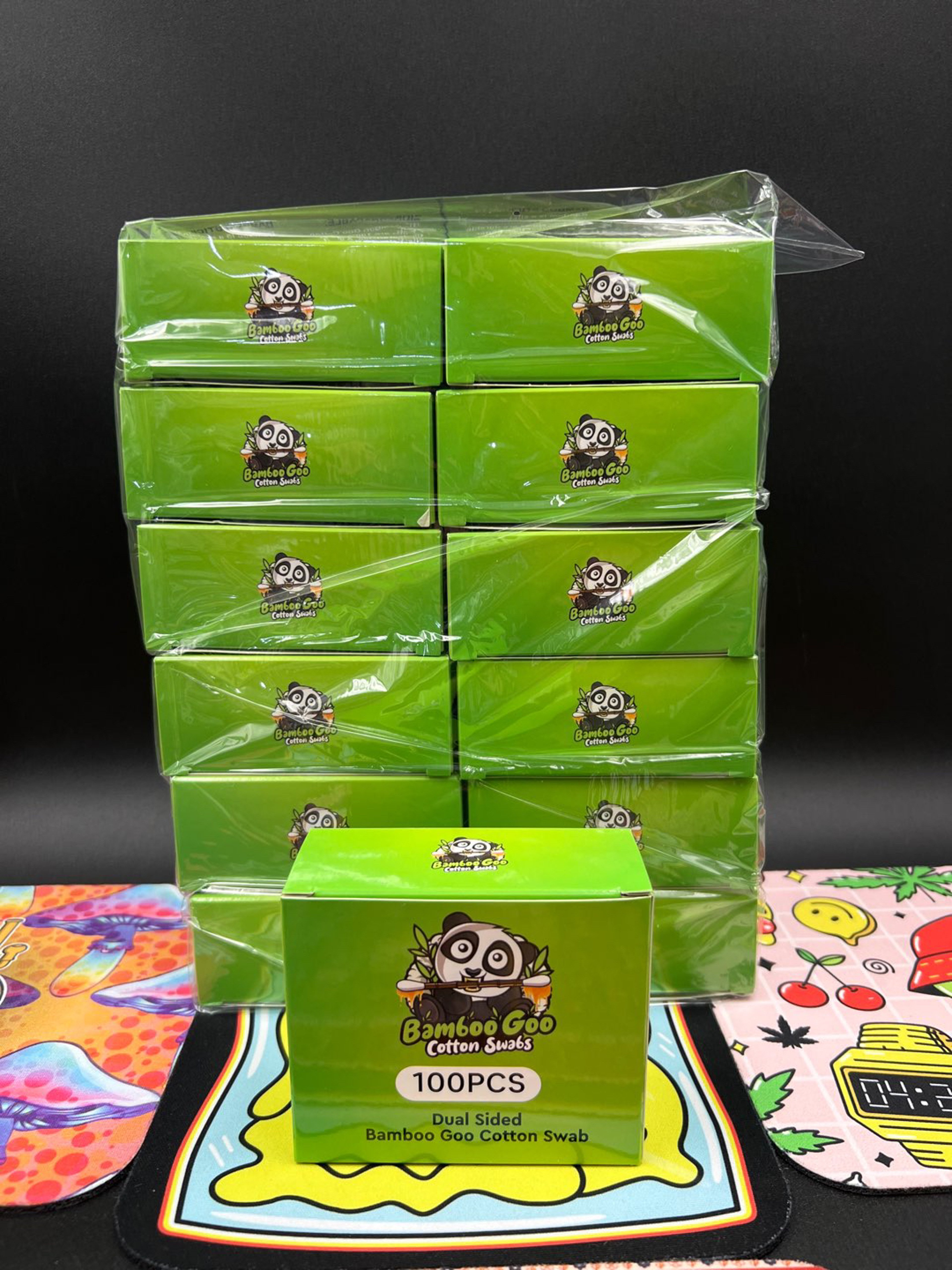 Preview pic of 1000 Organic Eco-Friendly Cotton Swabs