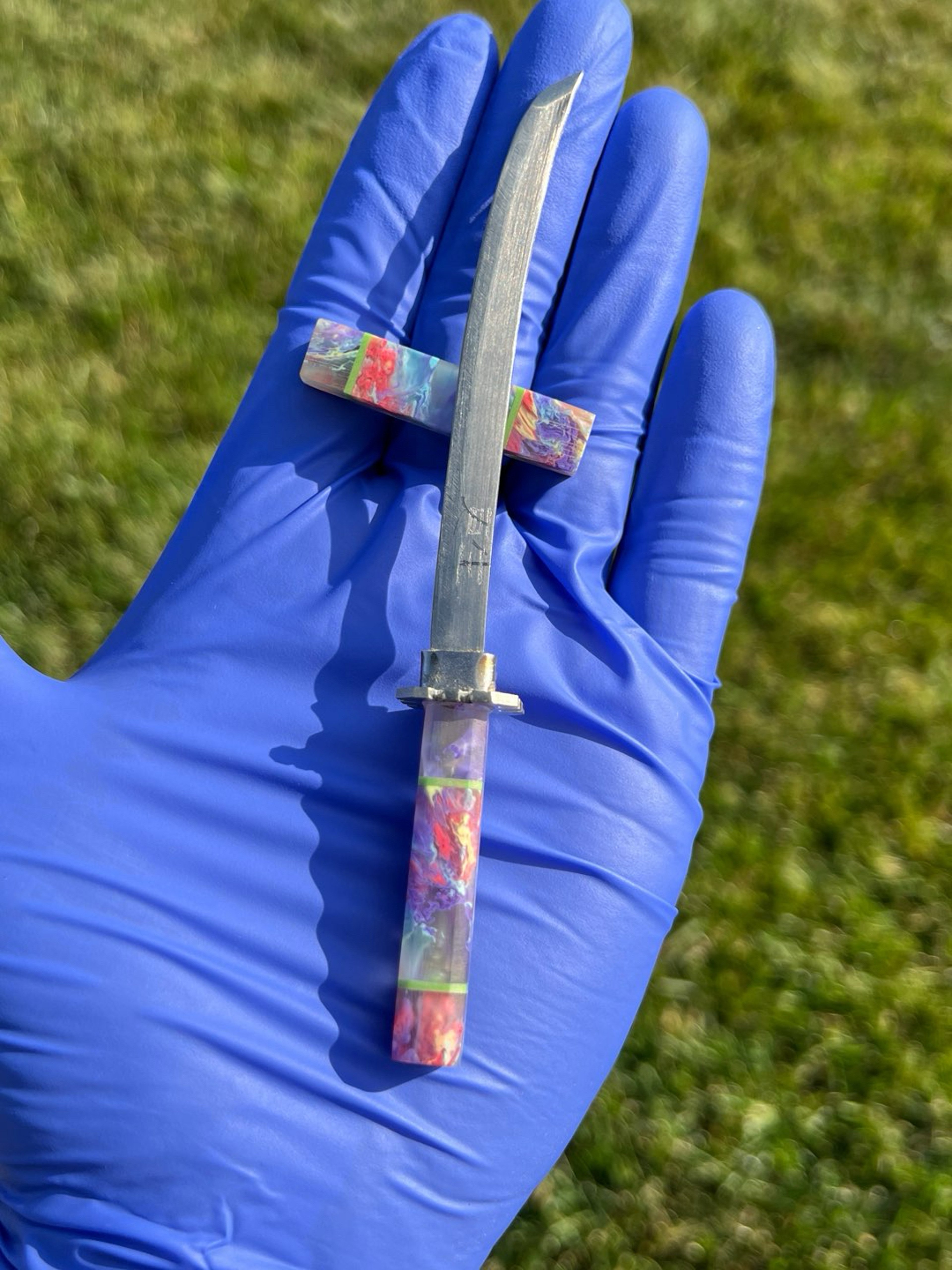Preview pic of Shweebo Crafts Stainless Katana Dab Tool
