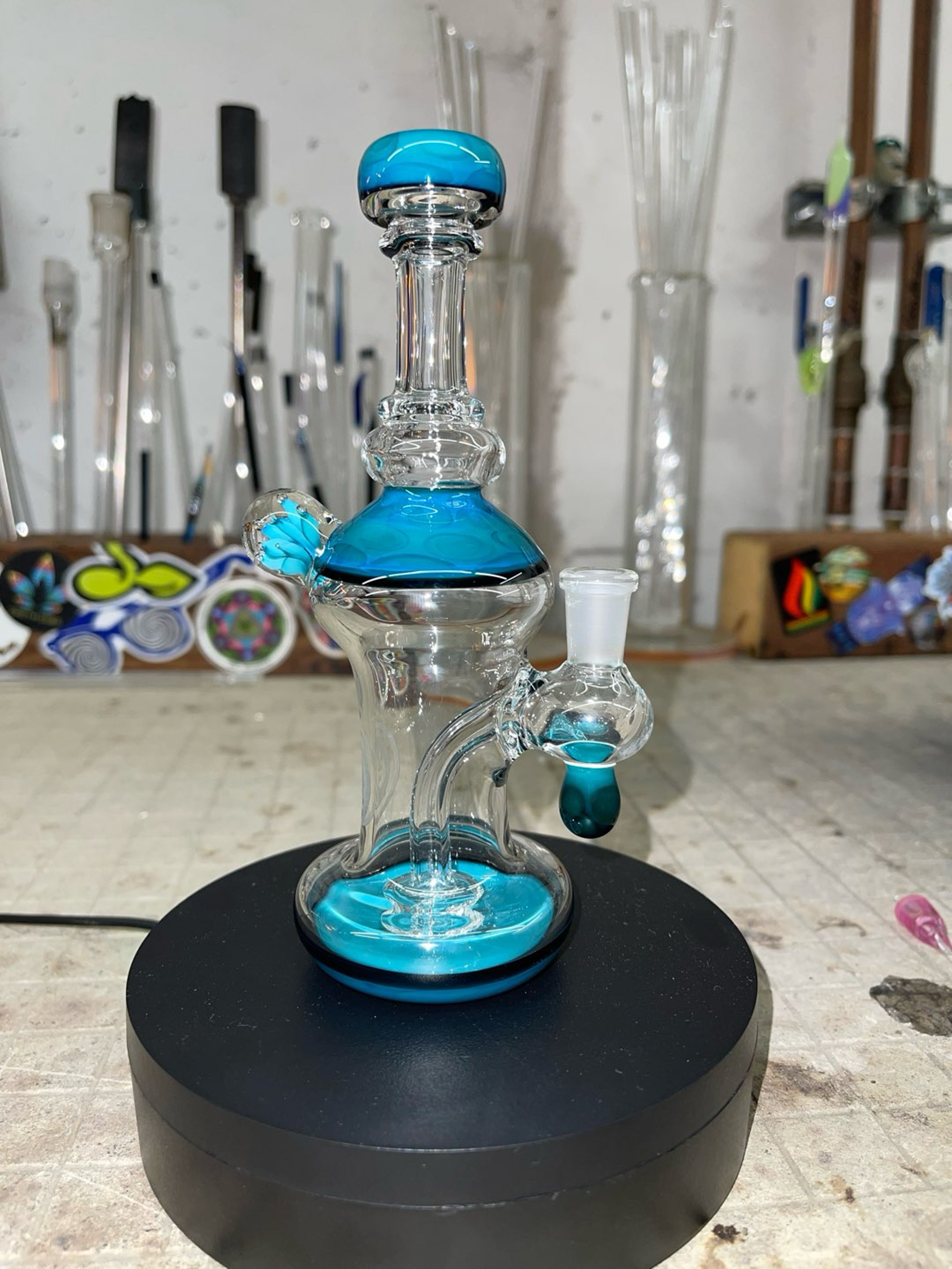 Preview pic of Banger rig aqua color 10mm