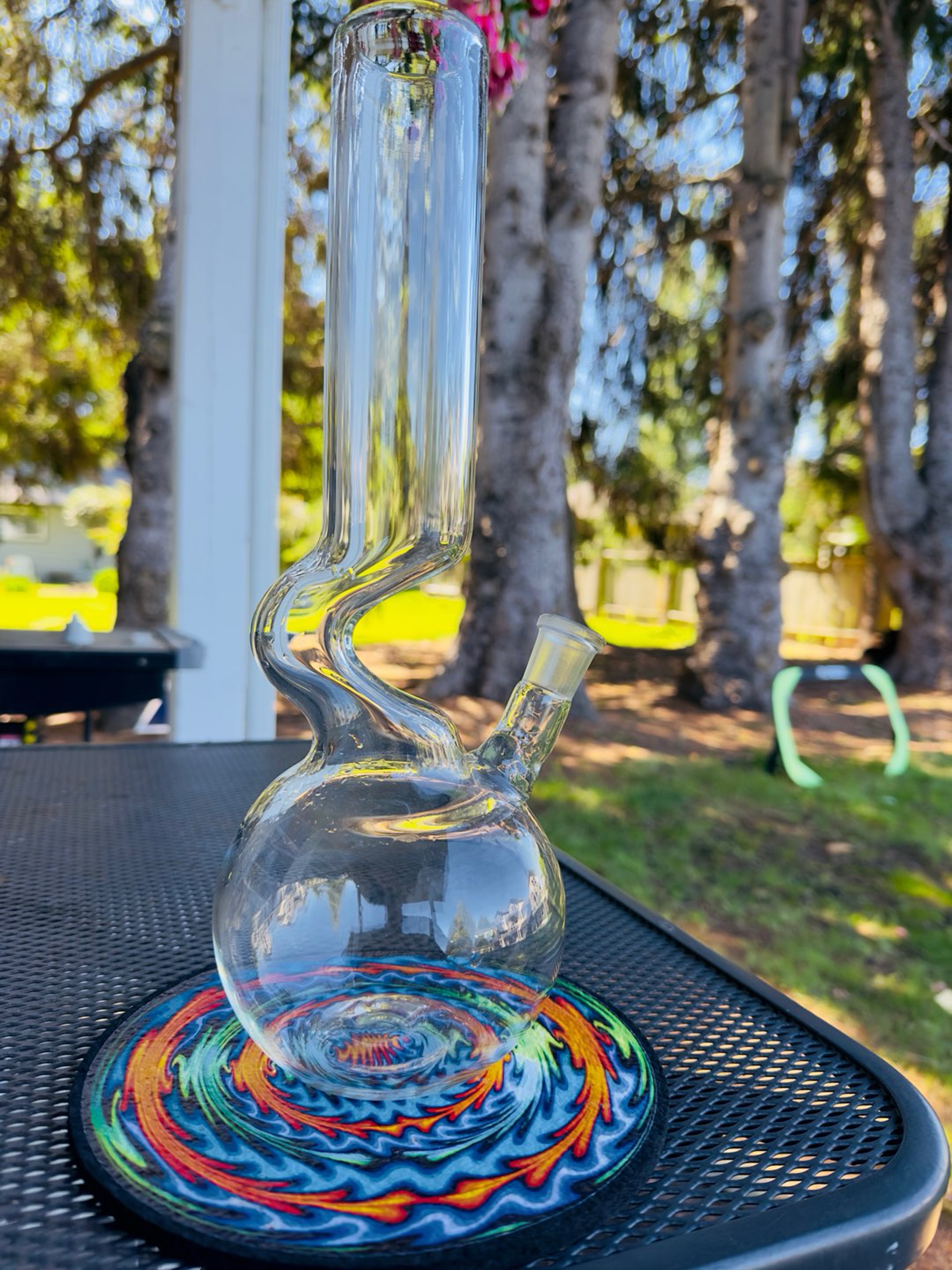 Preview pic of *Price Drop* Kinked Neck Bubble Bong