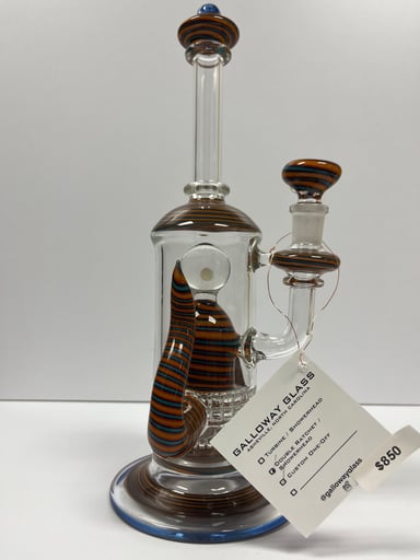 Preview pic of Galloway Glass custom rig 1 of 1 with his Ratchet Perc