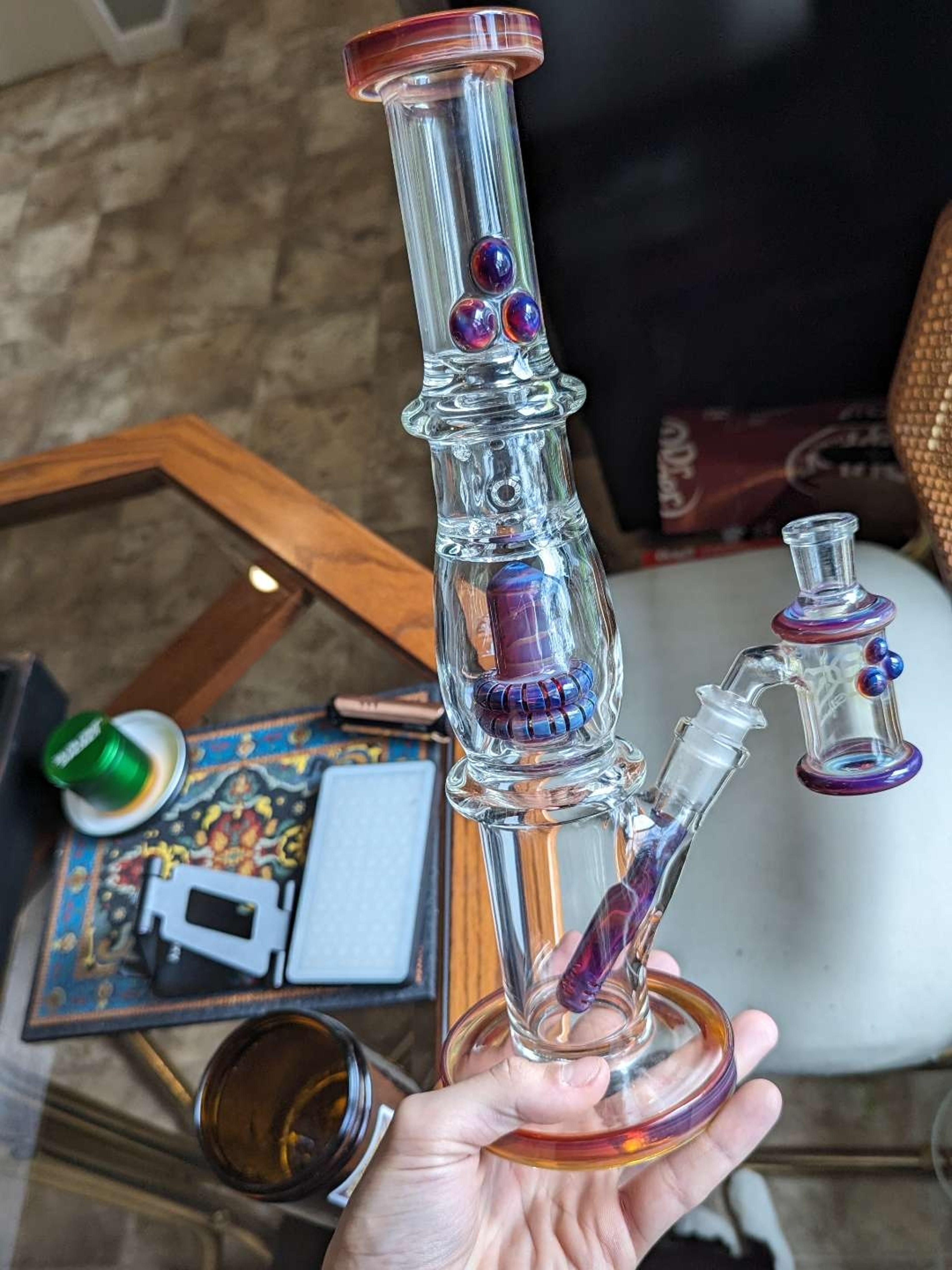 Preview pic of Geos glass double shredder