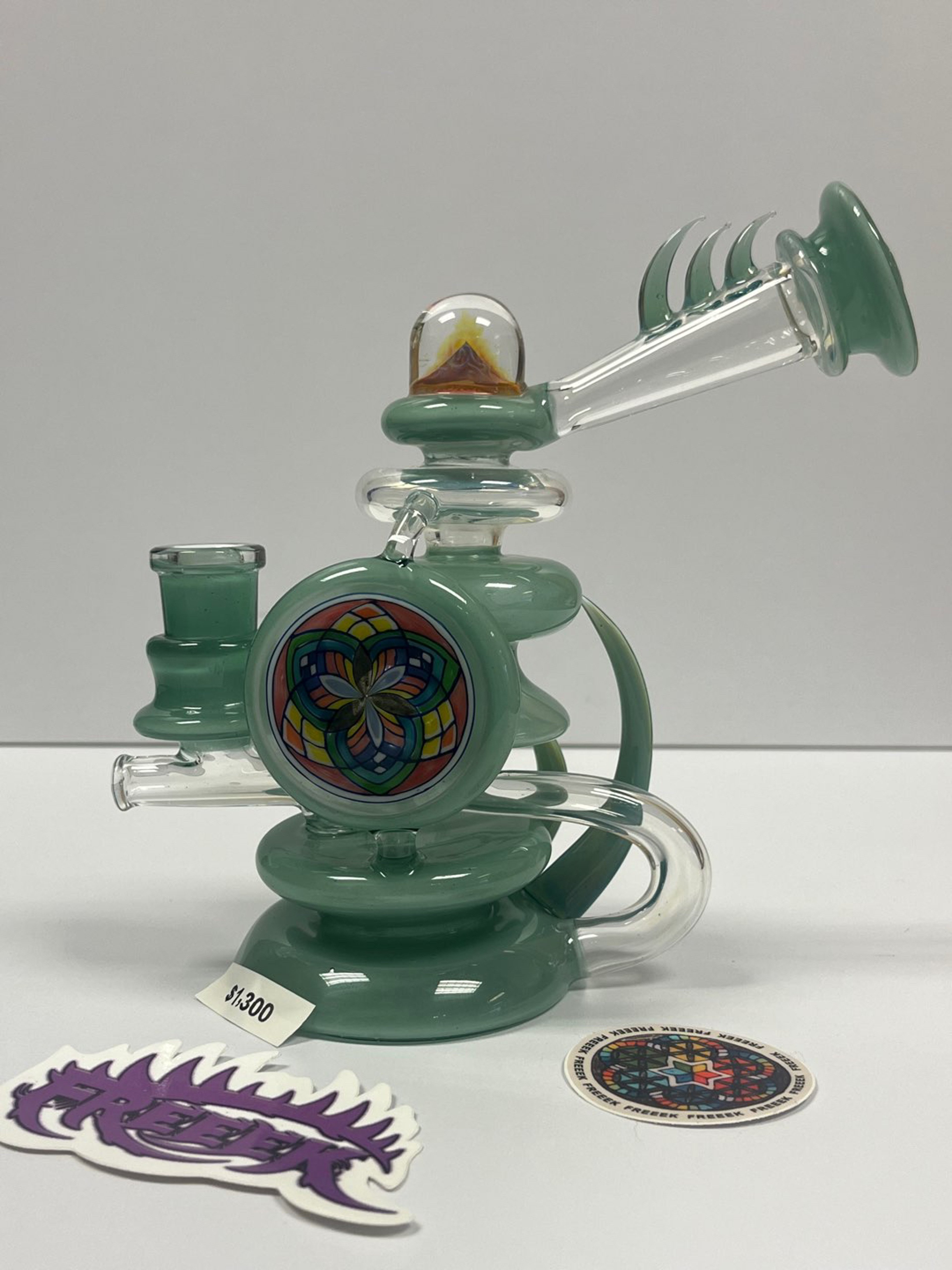 Preview pic of Freeek Glass terpcycler recycler 14mm 90