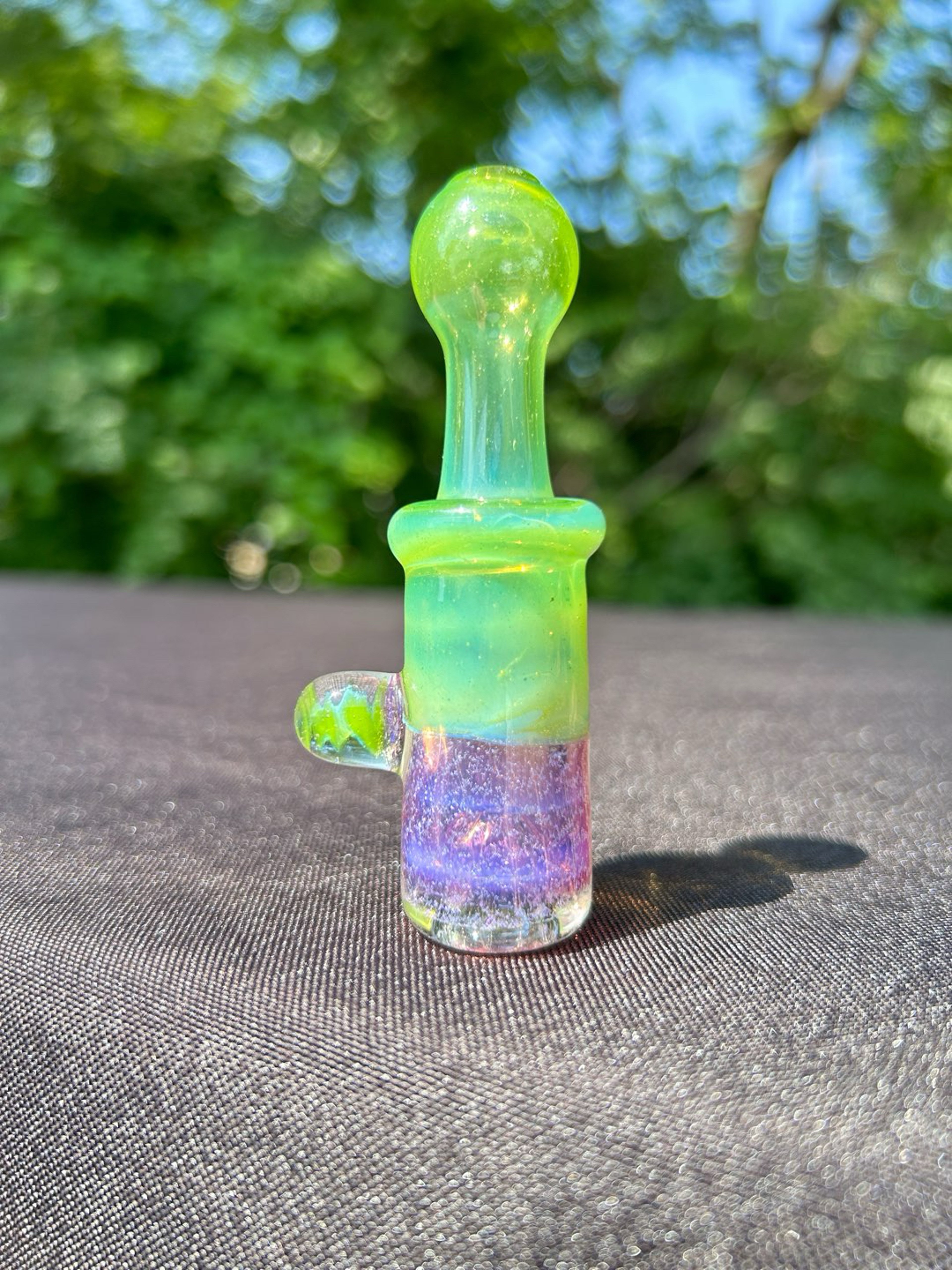 Preview pic of Purple & Green Chillum