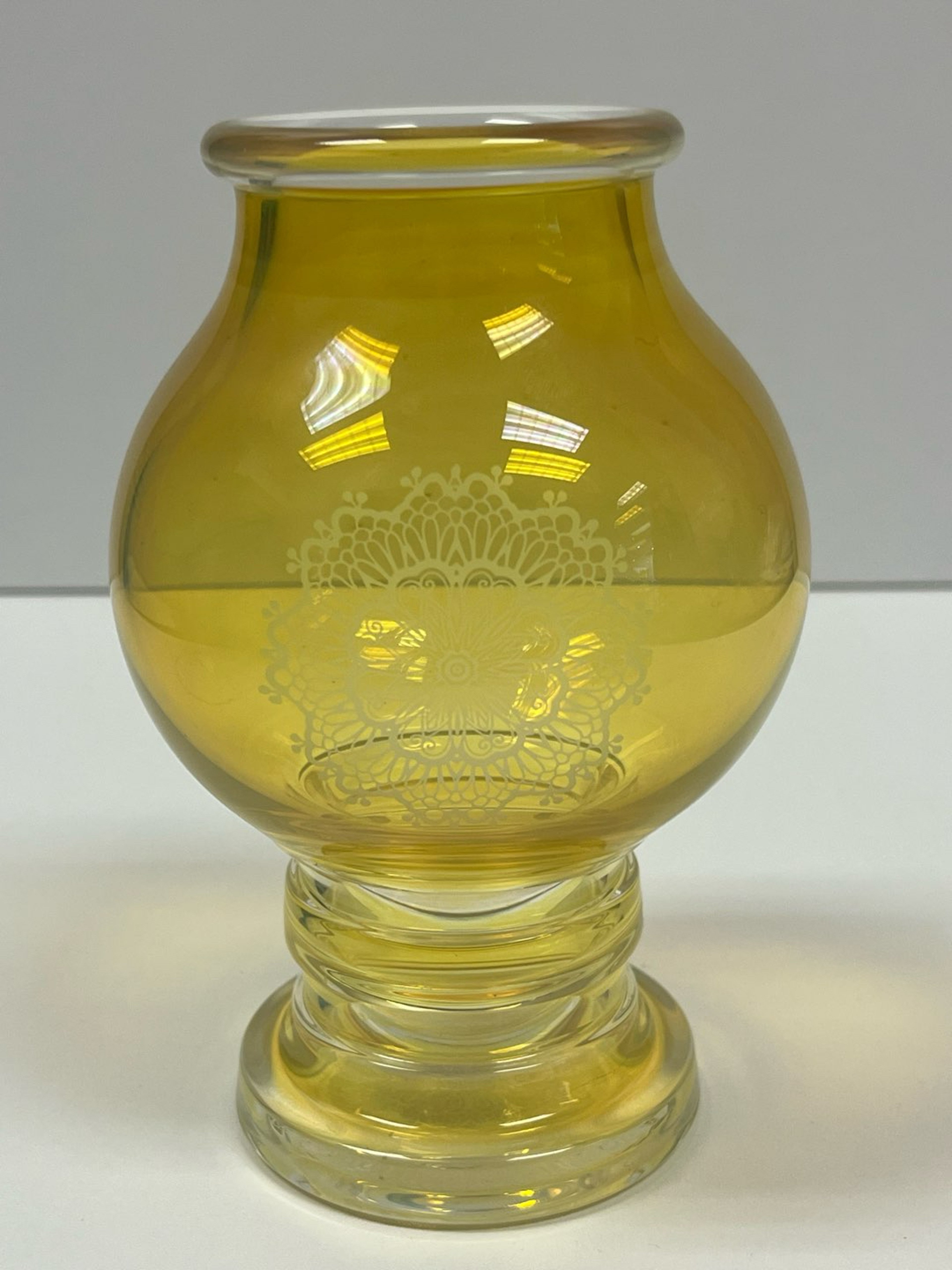 Little B Glass, Justin Brinson Drinking Vessel cup sacred geometry image 0