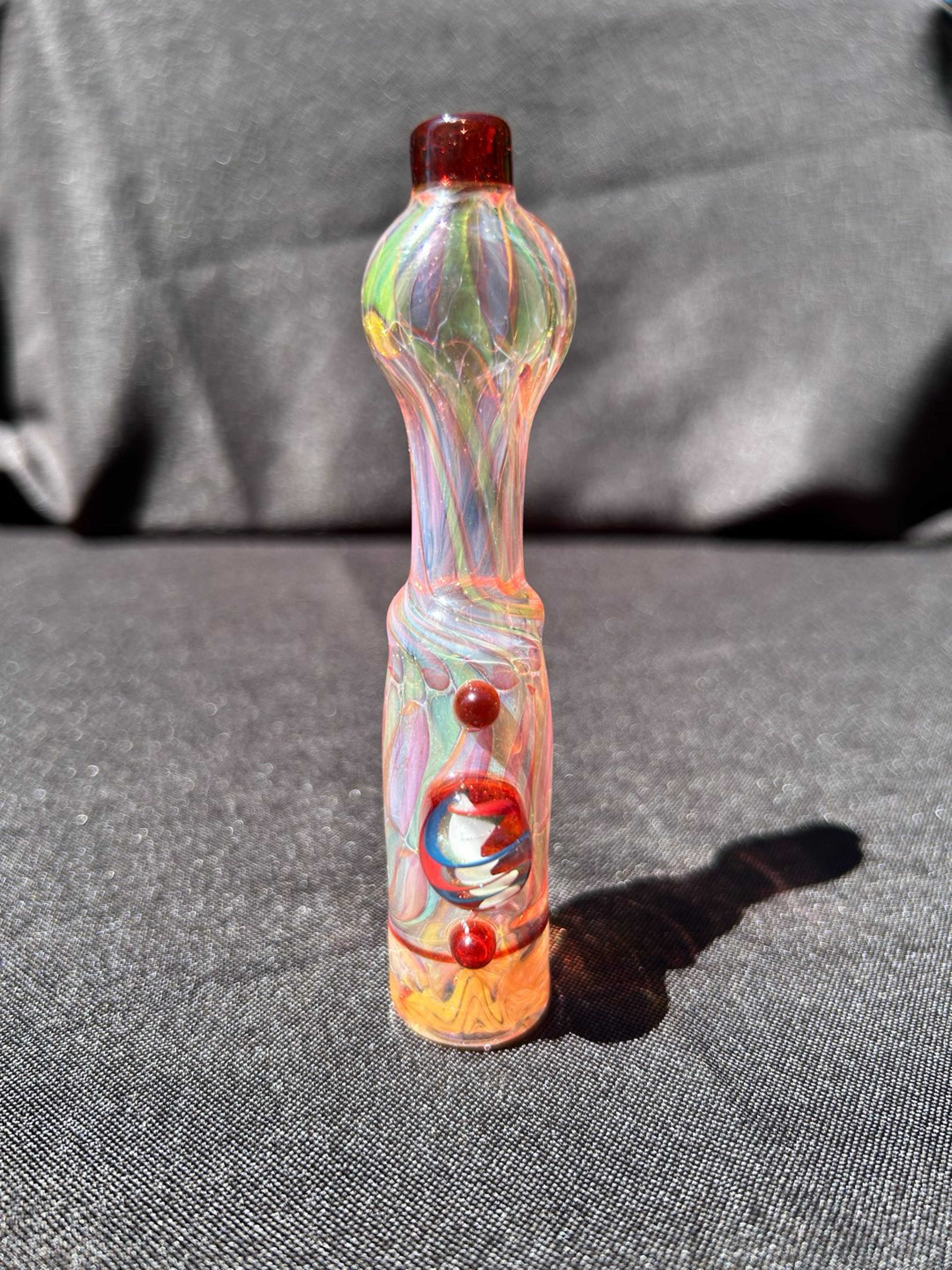Preview pic of Silver & Gold Fume Chillum