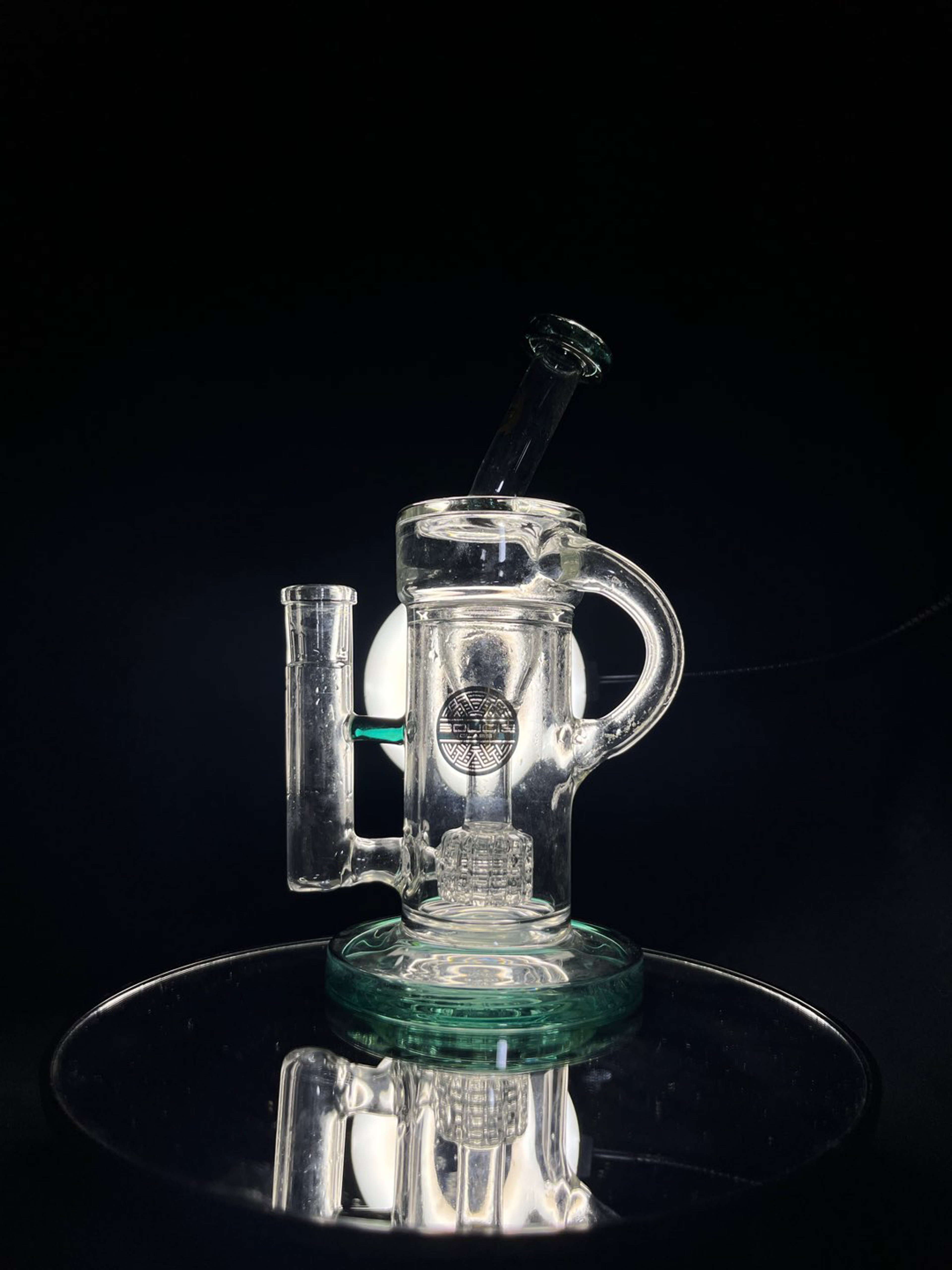 Preview pic of 14mm bougie glass recycler