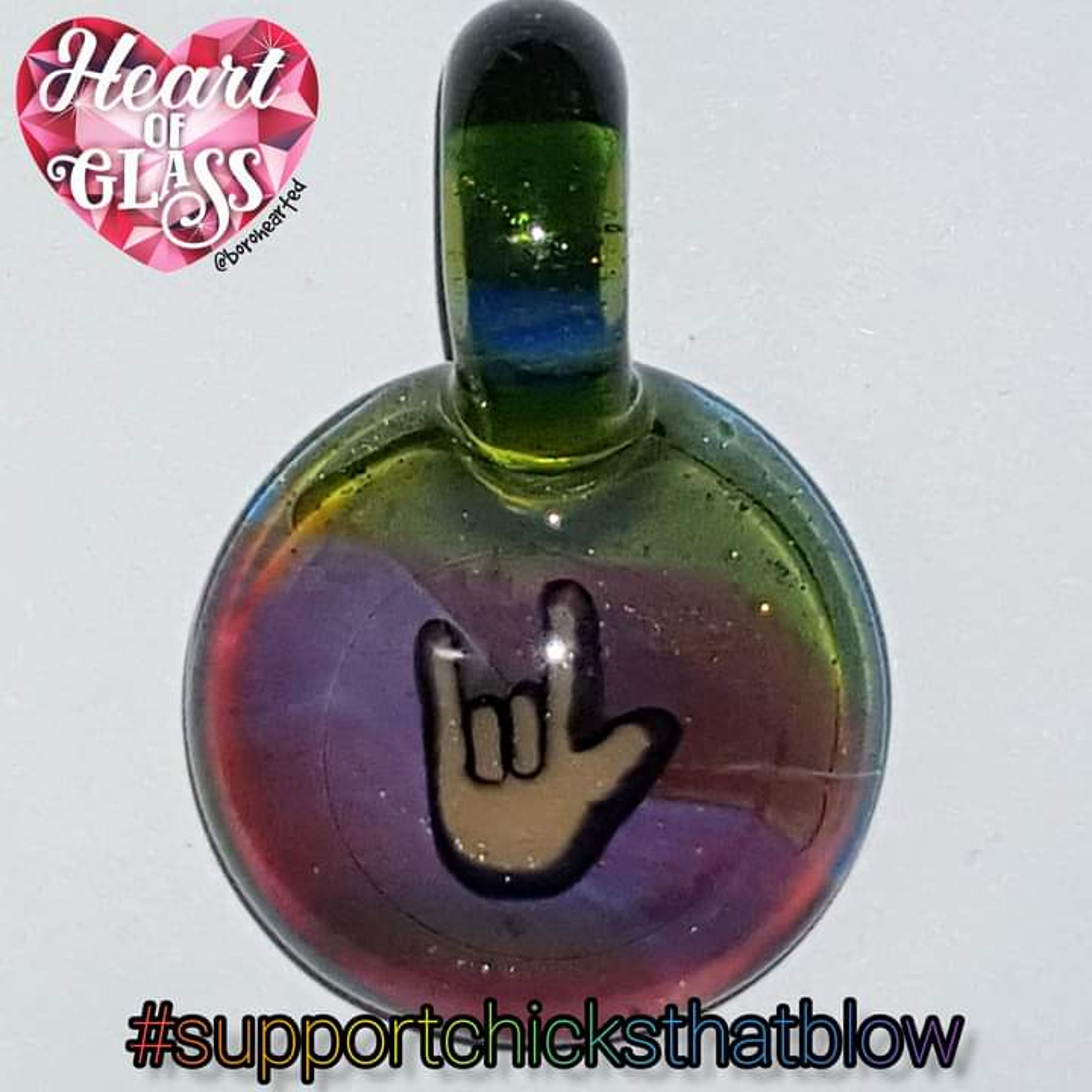 Preview pic of 💖 ASL Love Pendant 💖