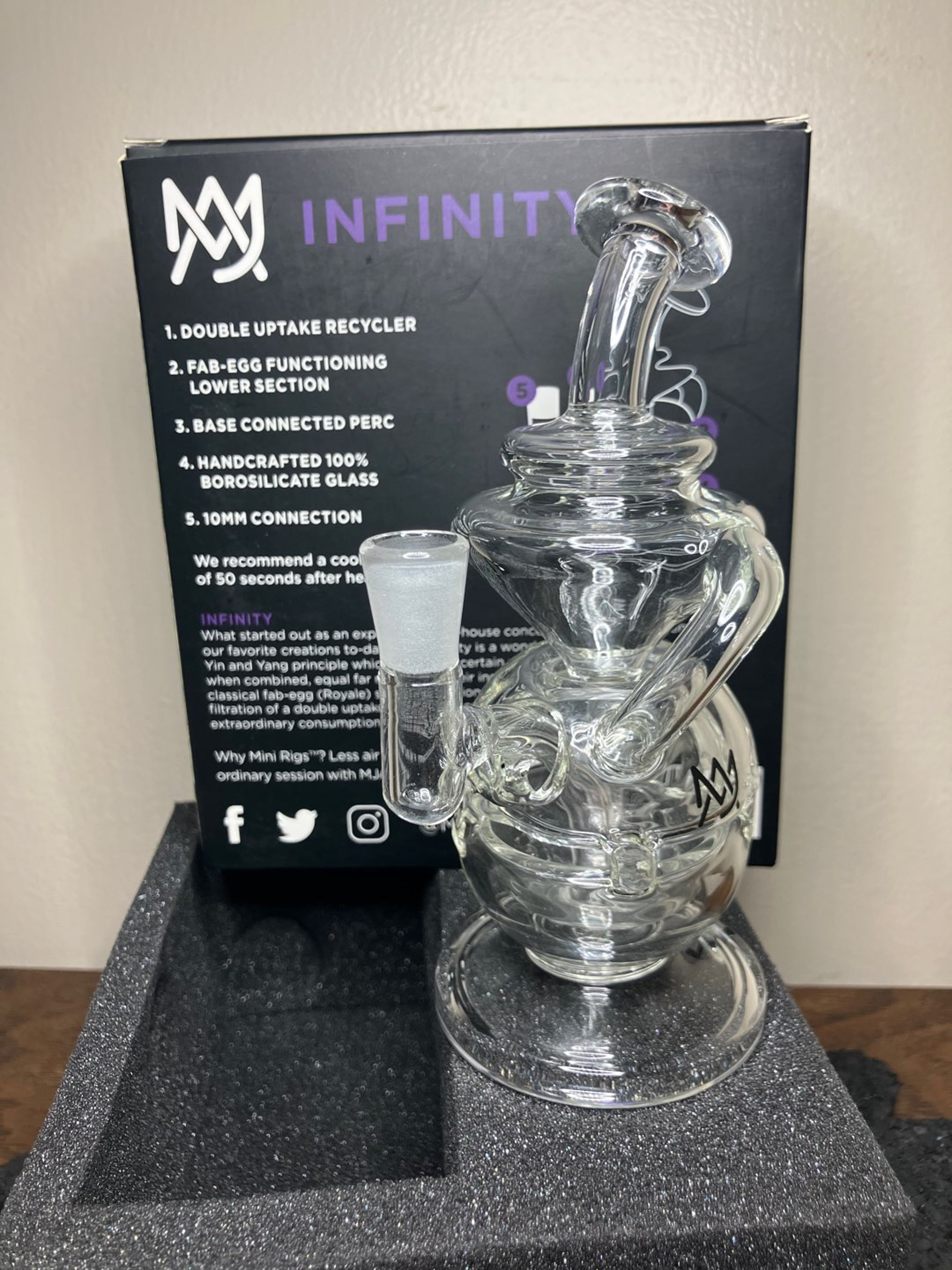 Preview pic of Mj Arsenal “Infinity” mini rig